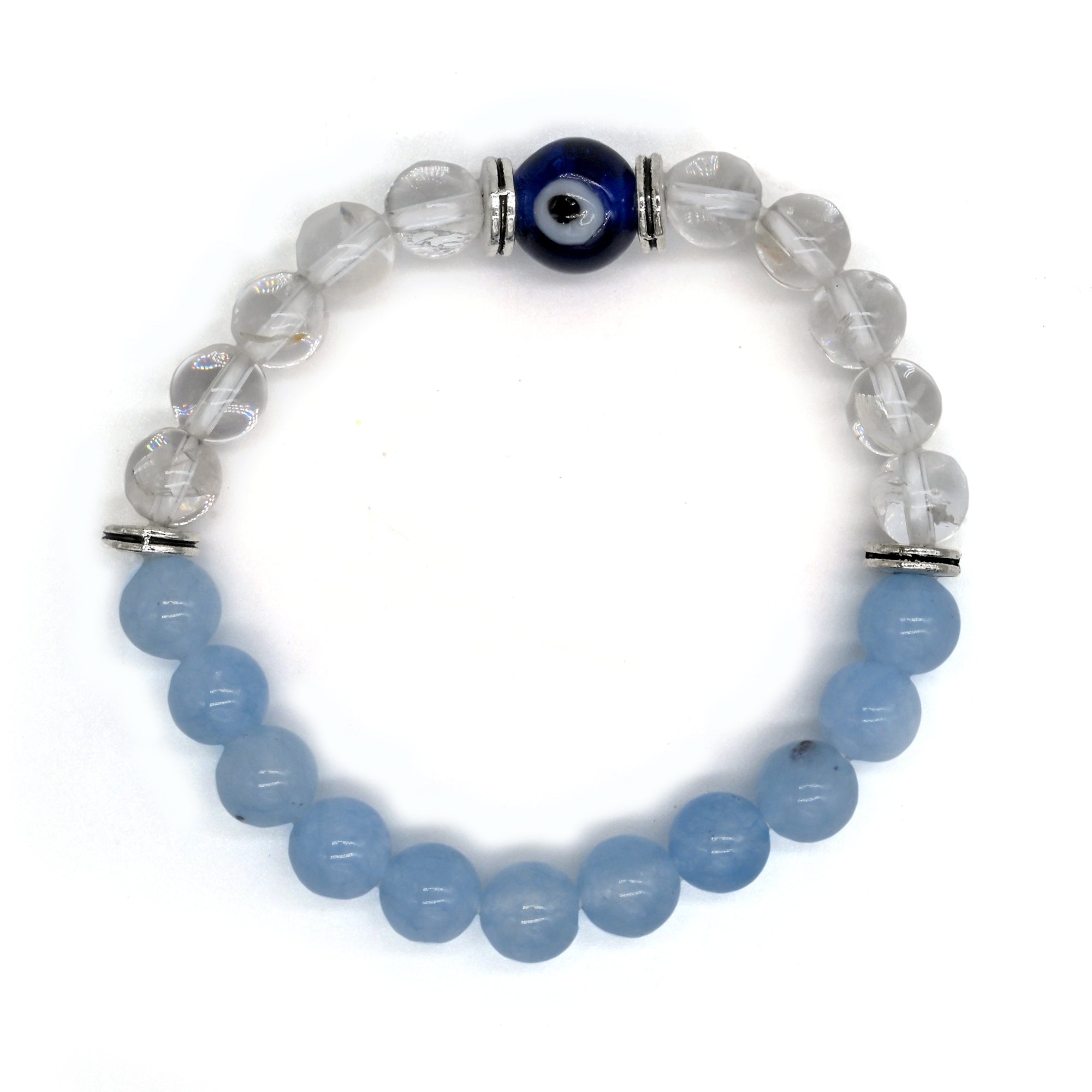 Aquarius Bracelet Kumbh Rashi Bracelet 8mm Beads Size