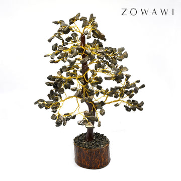 Energized Natural Pyrite Tree With 360 Pyrite Beads
