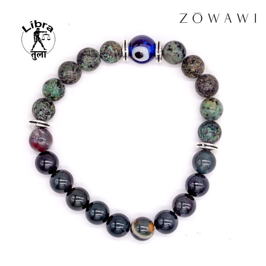 Libra Zodiac Sign Bracelet ( Tula Rashi Bracelet )