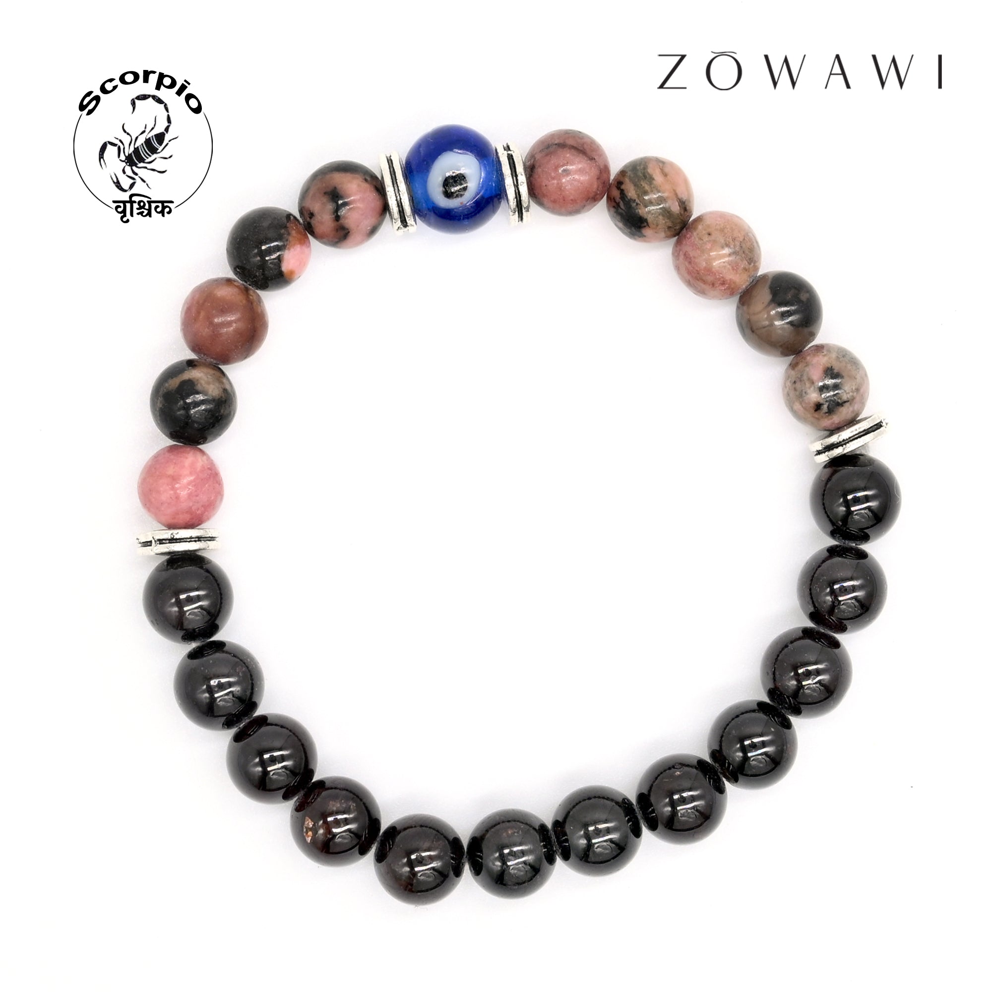 Scorpio Zodiac Sign Bracelet ( Vrushik Rashi Bracelet )