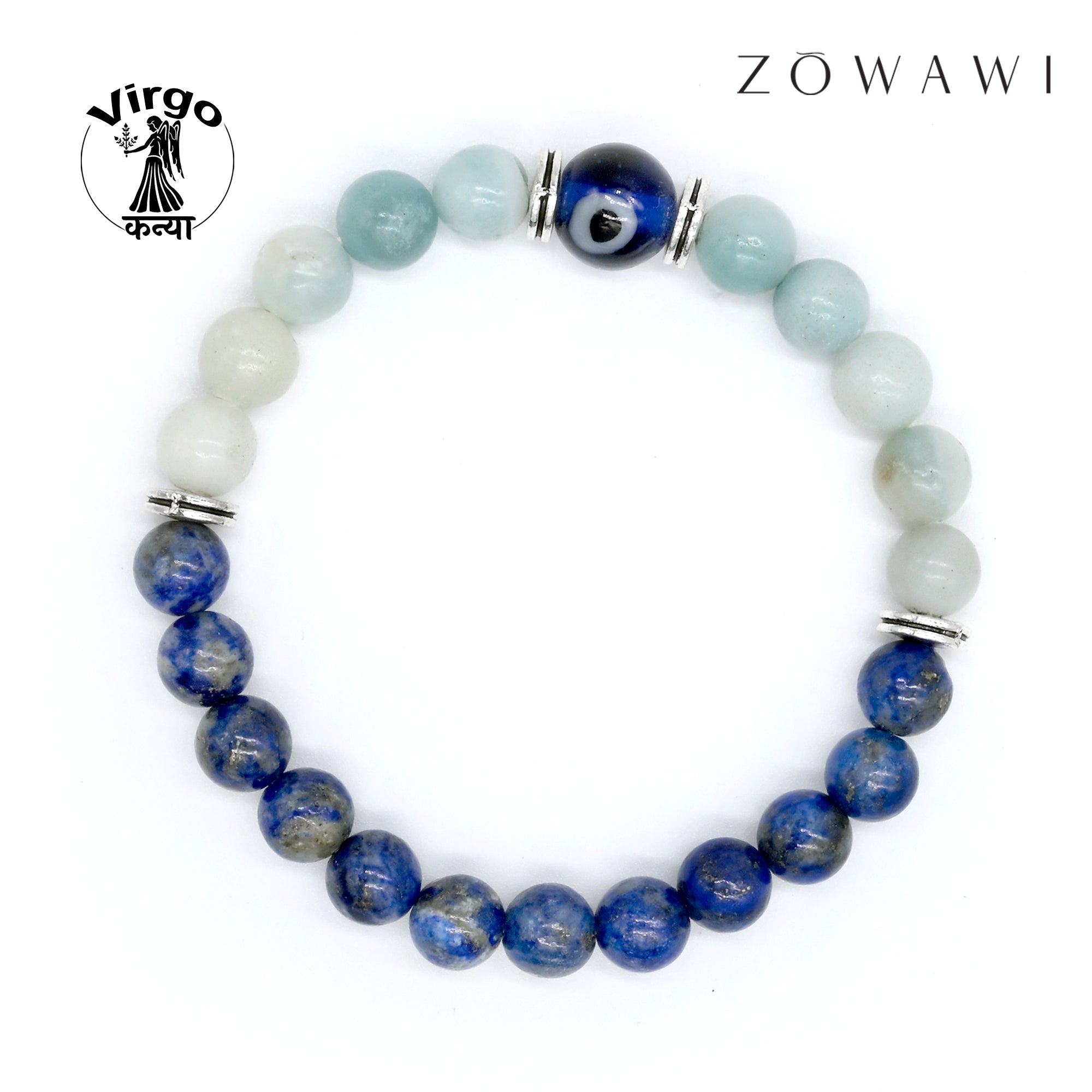 Virgo Zodiac Sign Bracelet ( Kanya Rashi Bracelet )