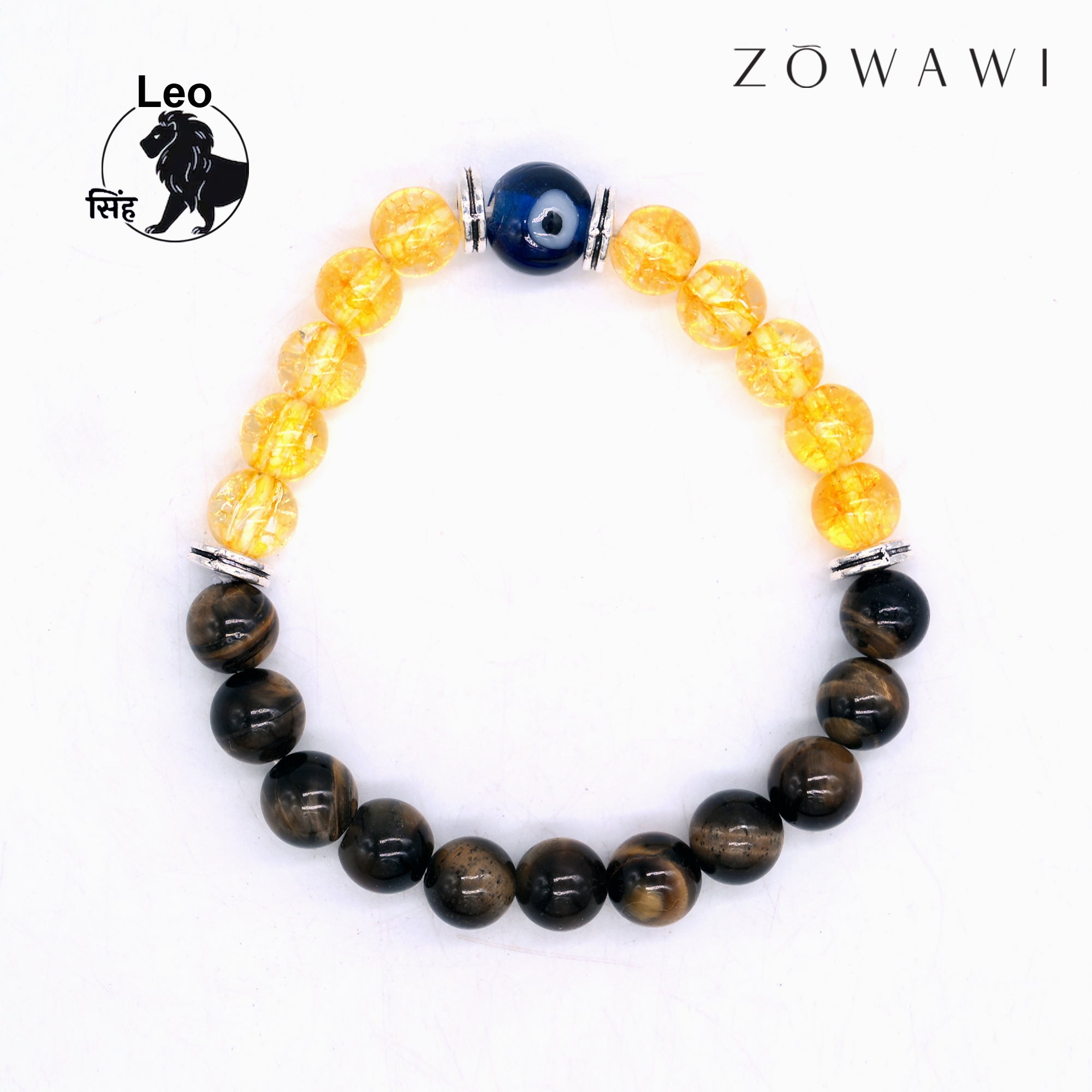 Leo Zodiac Sign ( Sinh Rashi Bracelet ) ( 5 pcs combo )