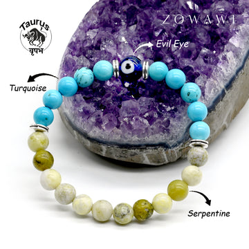 Taurus Zodiac Sign Bracelet ( Vrushabh Rashi Bracelet )
