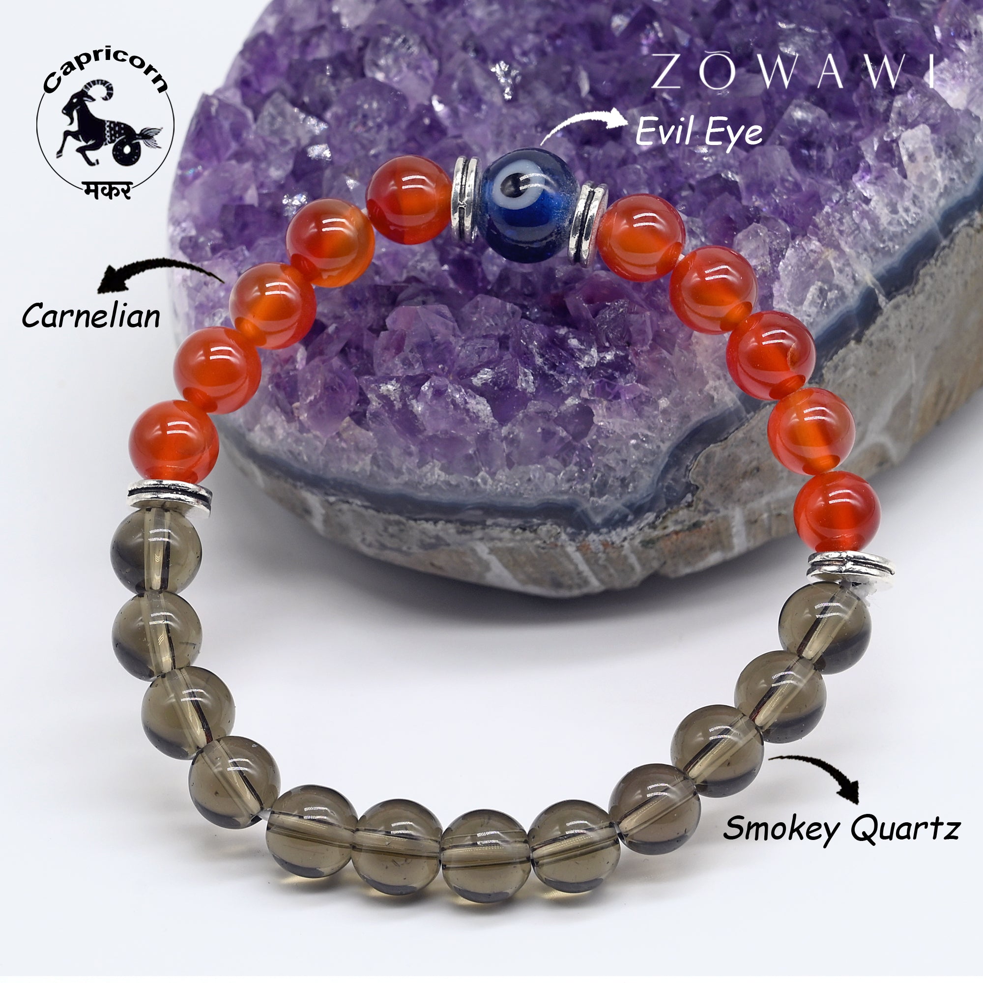 Capricon Zodiac Sign Bracelet ( Makar Rashi Bracelet )