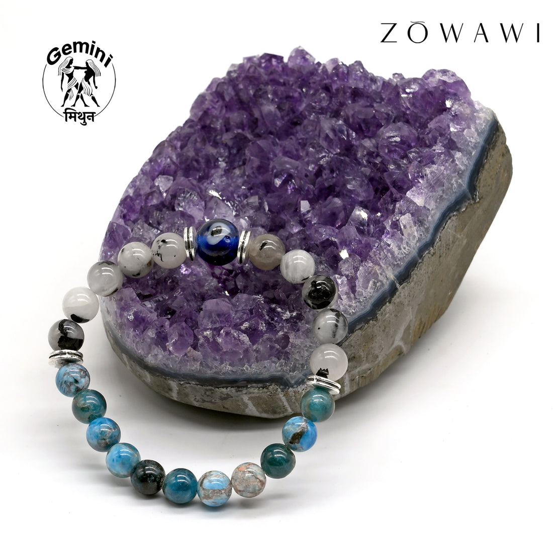 Gemini Zodiac Sign Bracelet ( Mithun Rashi Bracelet )