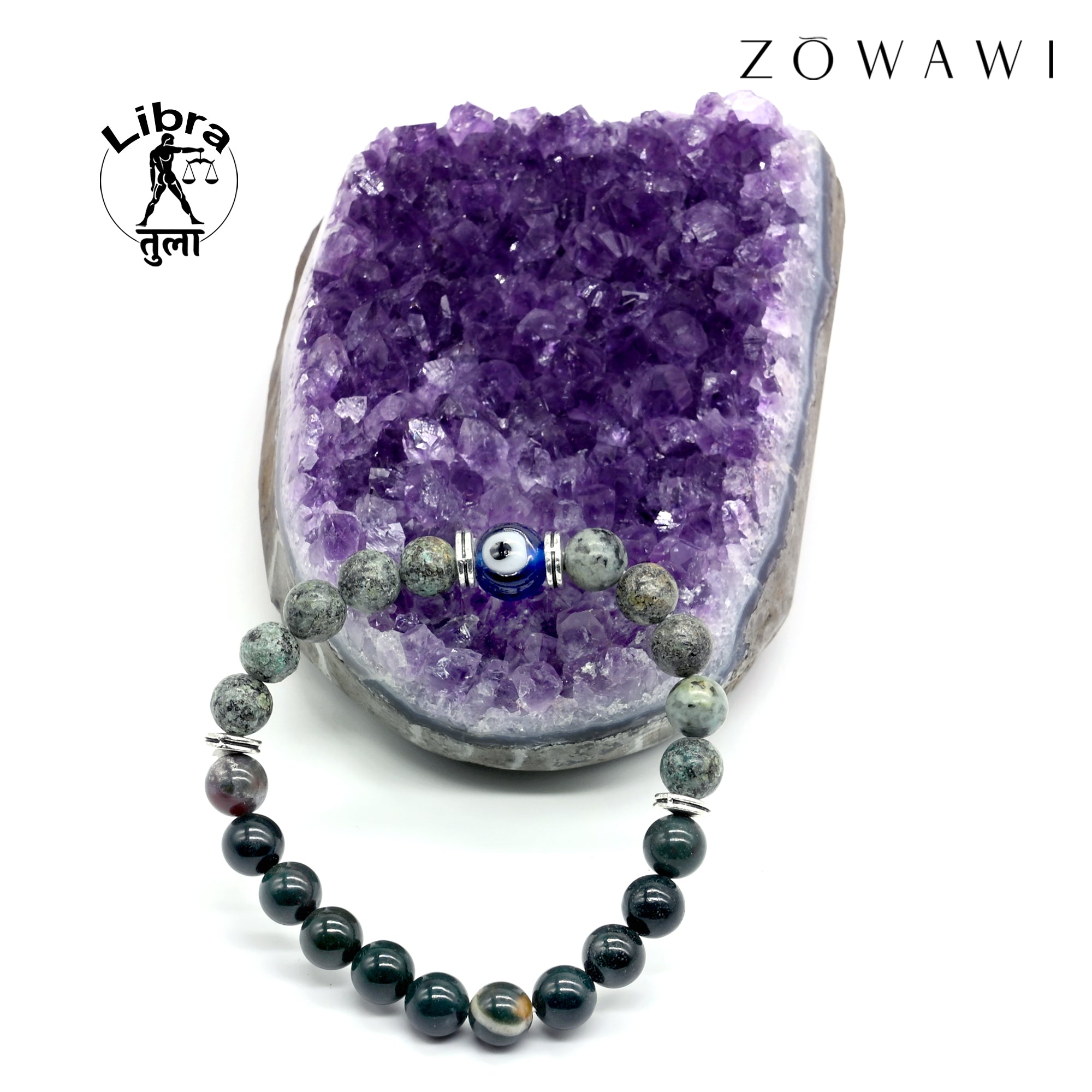 Libra Zodiac Sign Bracelet ( Tula Rashi Bracelet )