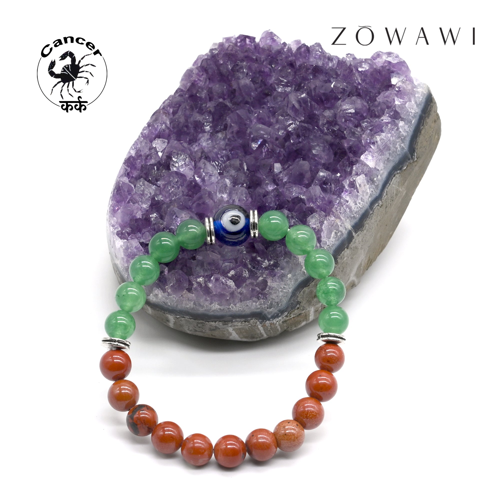 Cancer Zodiac Sign Bracelet ( Kark Rashi Bracelet )