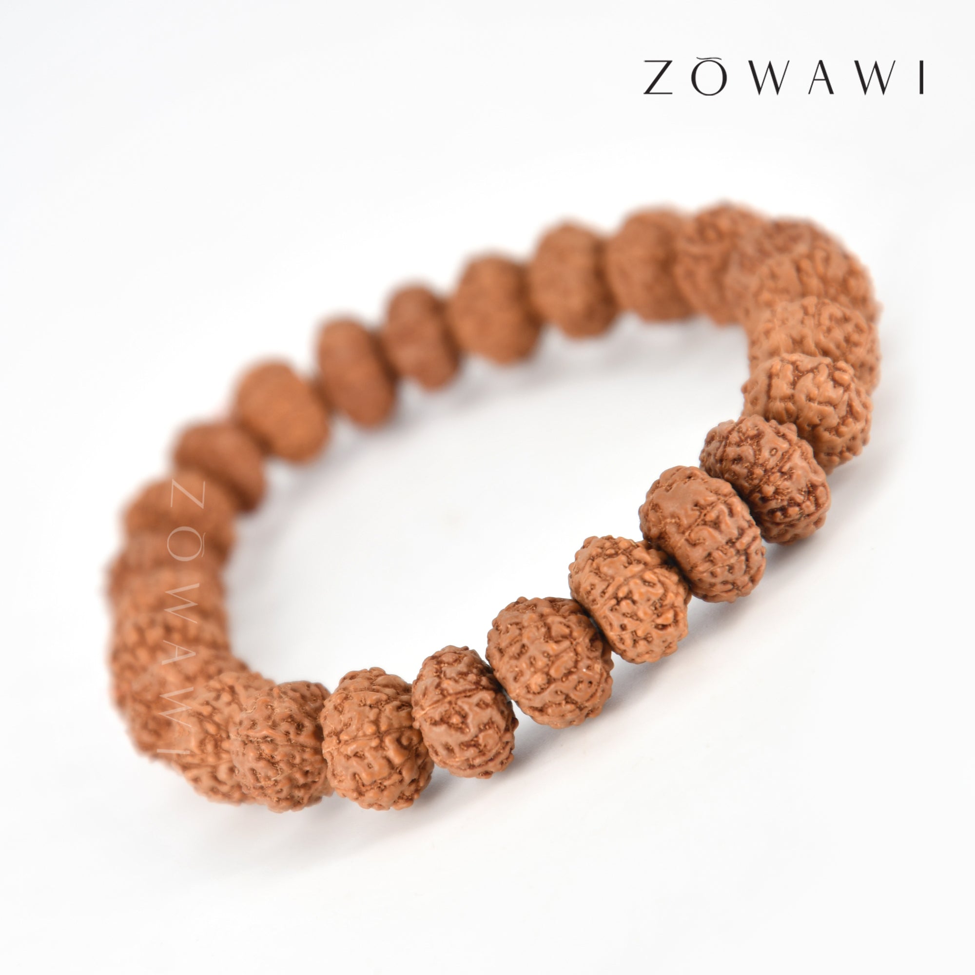 Energized Indonesian 9 Mukhi Rudraksha Bracelet