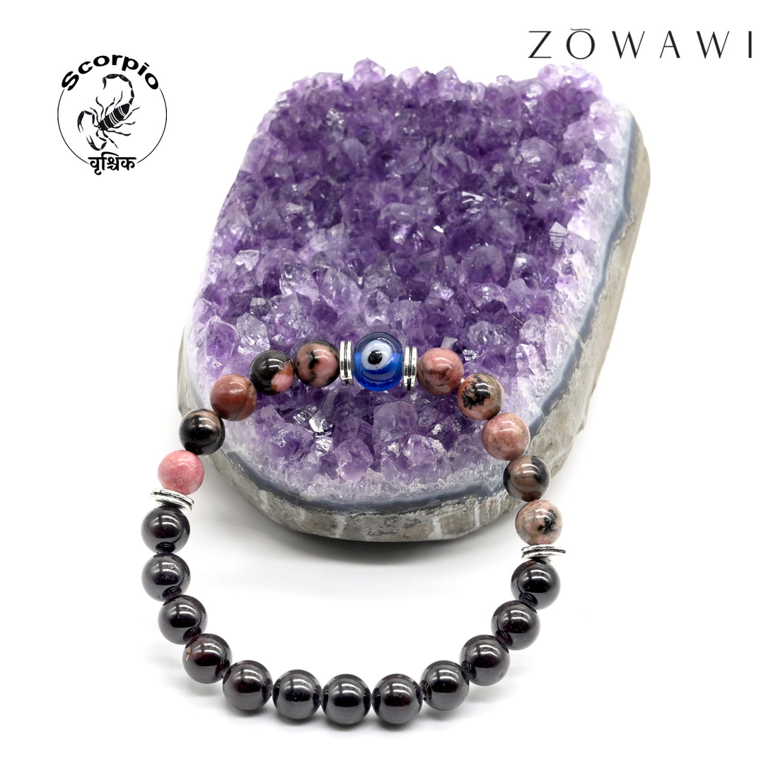 Scorpio Zodiac Sign Bracelet ( Vrushik Rashi Bracelet )