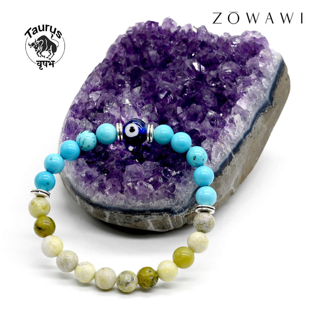 Taurus Zodiac Sign Bracelet ( Vrushabh Rashi Bracelet )