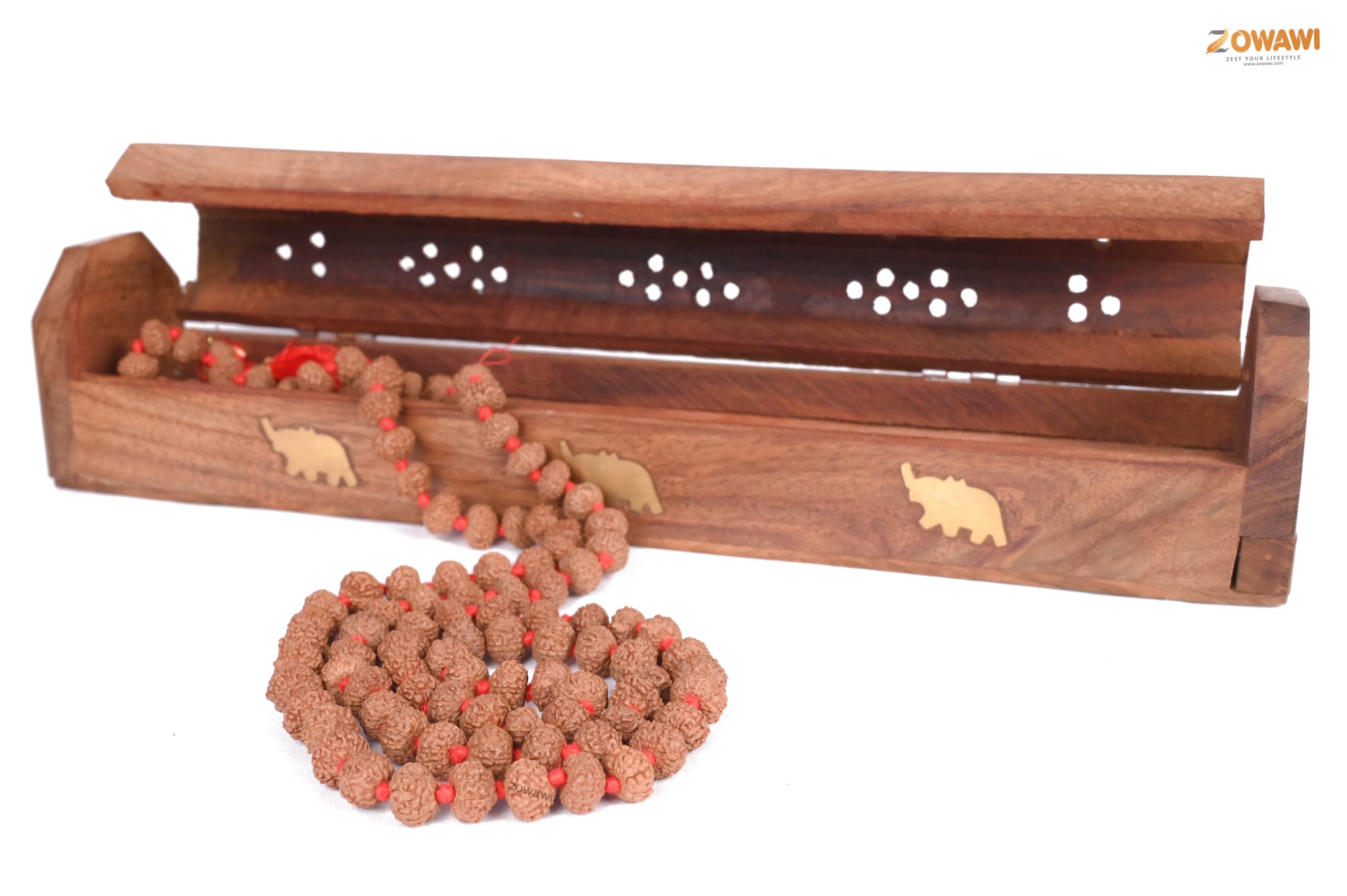 Natural 7 Mukhi Rudraksha Mala From Indonesia 108+1= 109 Beads