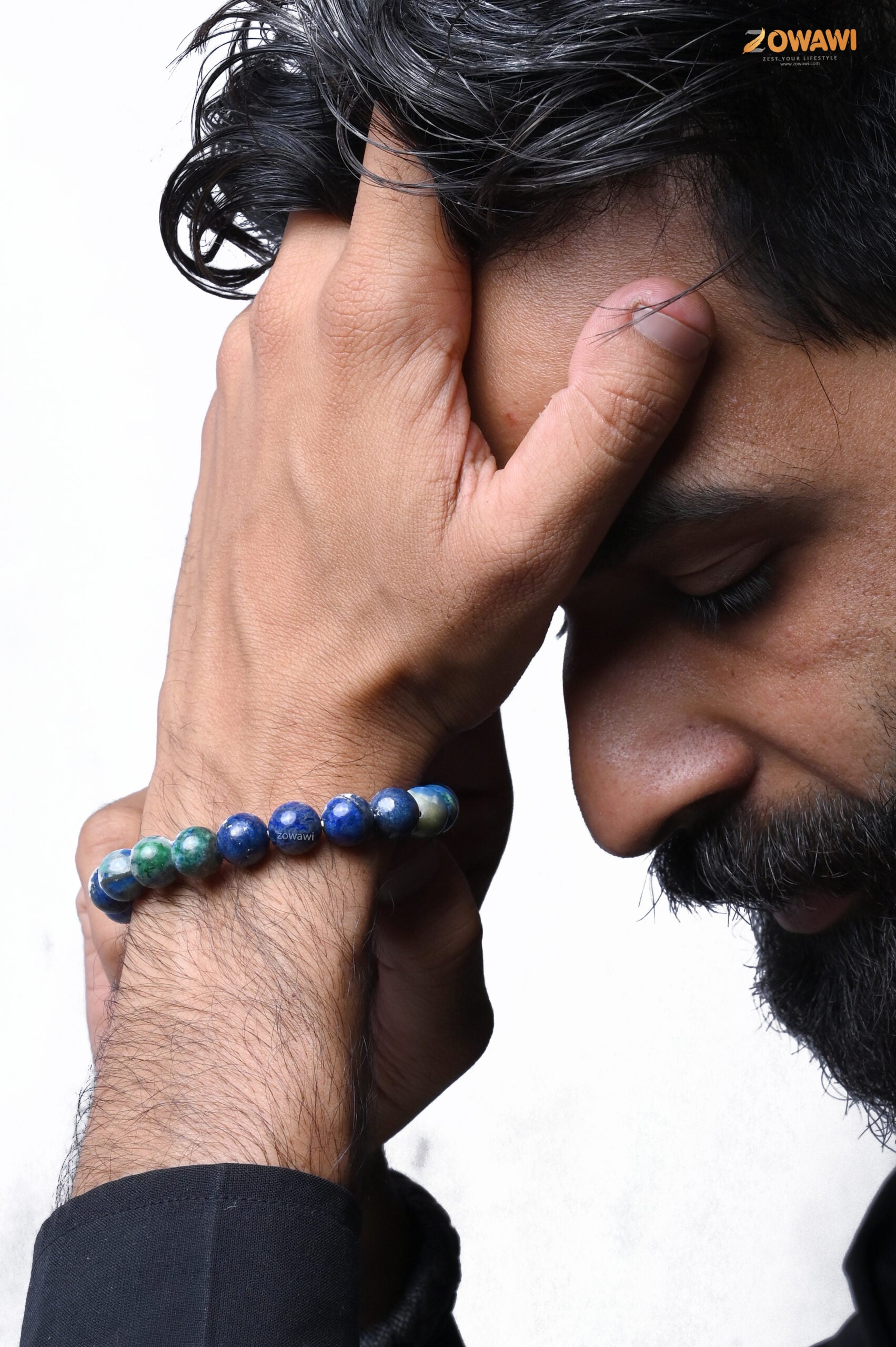 Premium Azurite 10mm Bracelet