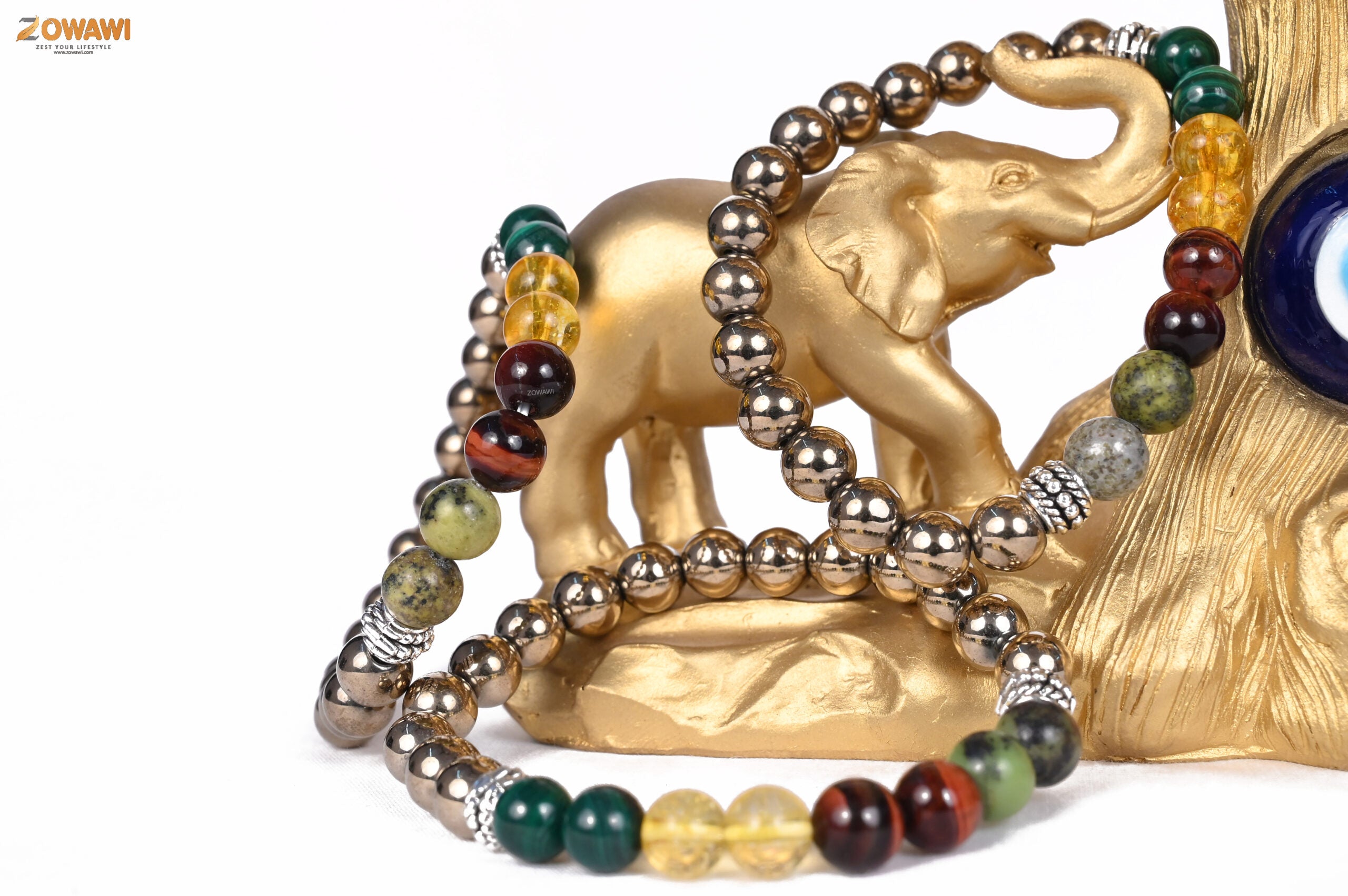 Premium Energized Business Growth Crystals Bracelet