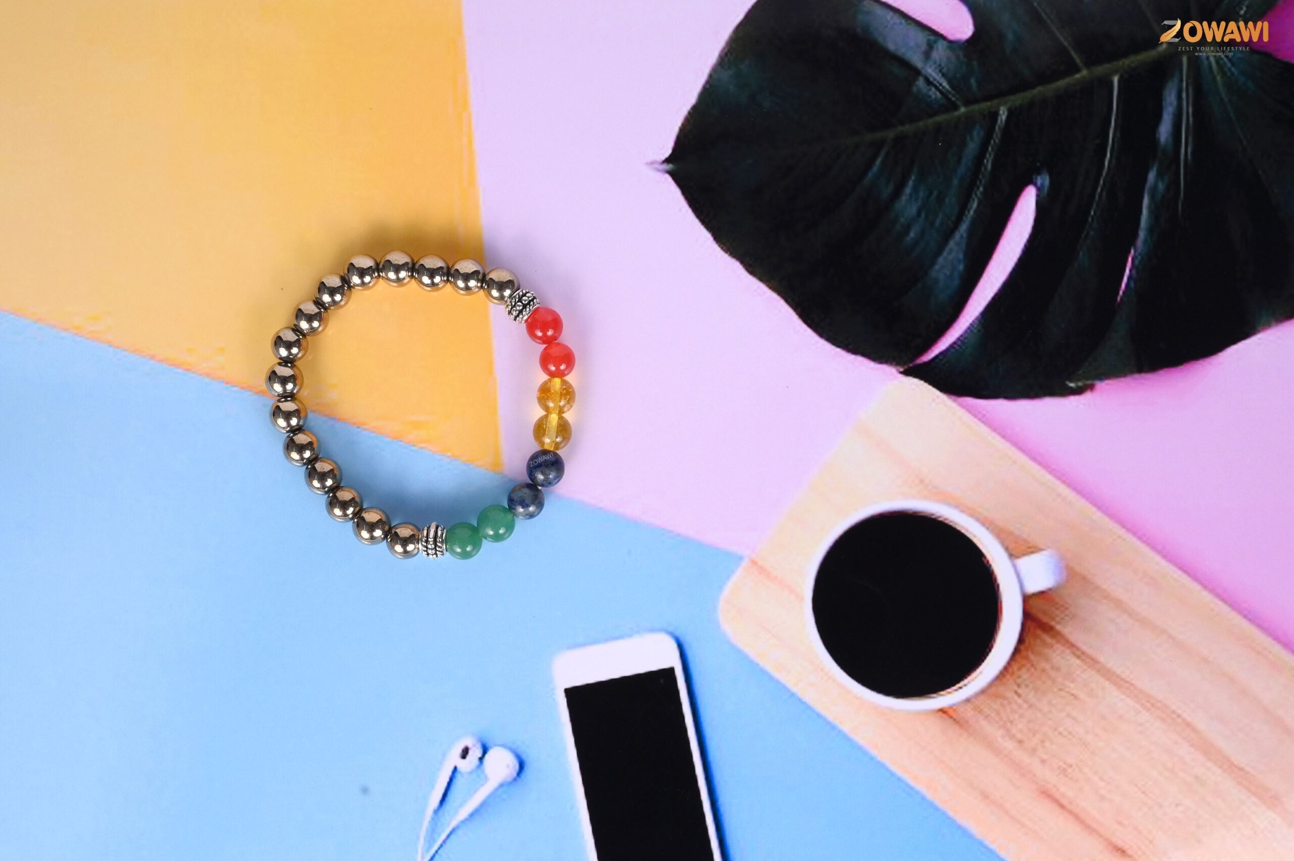 Premium Job Pramotion Crystal Combination Bracelet