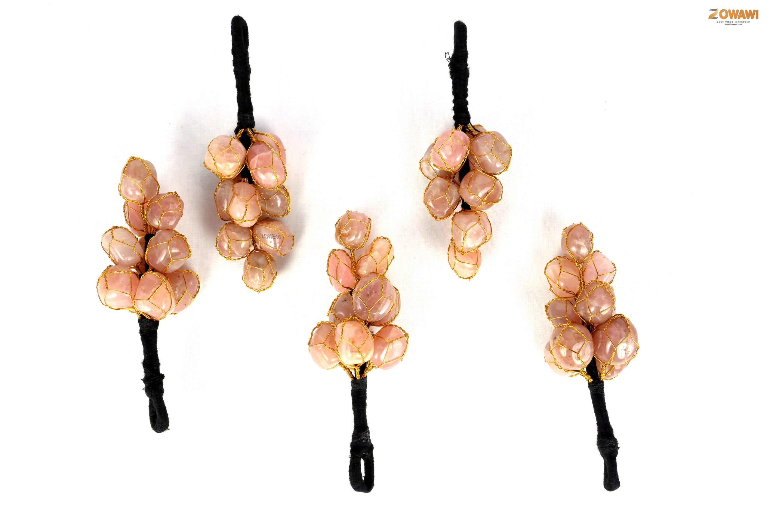 Energized Rose Quartz Door Hanger For Home And Office Vaastu
