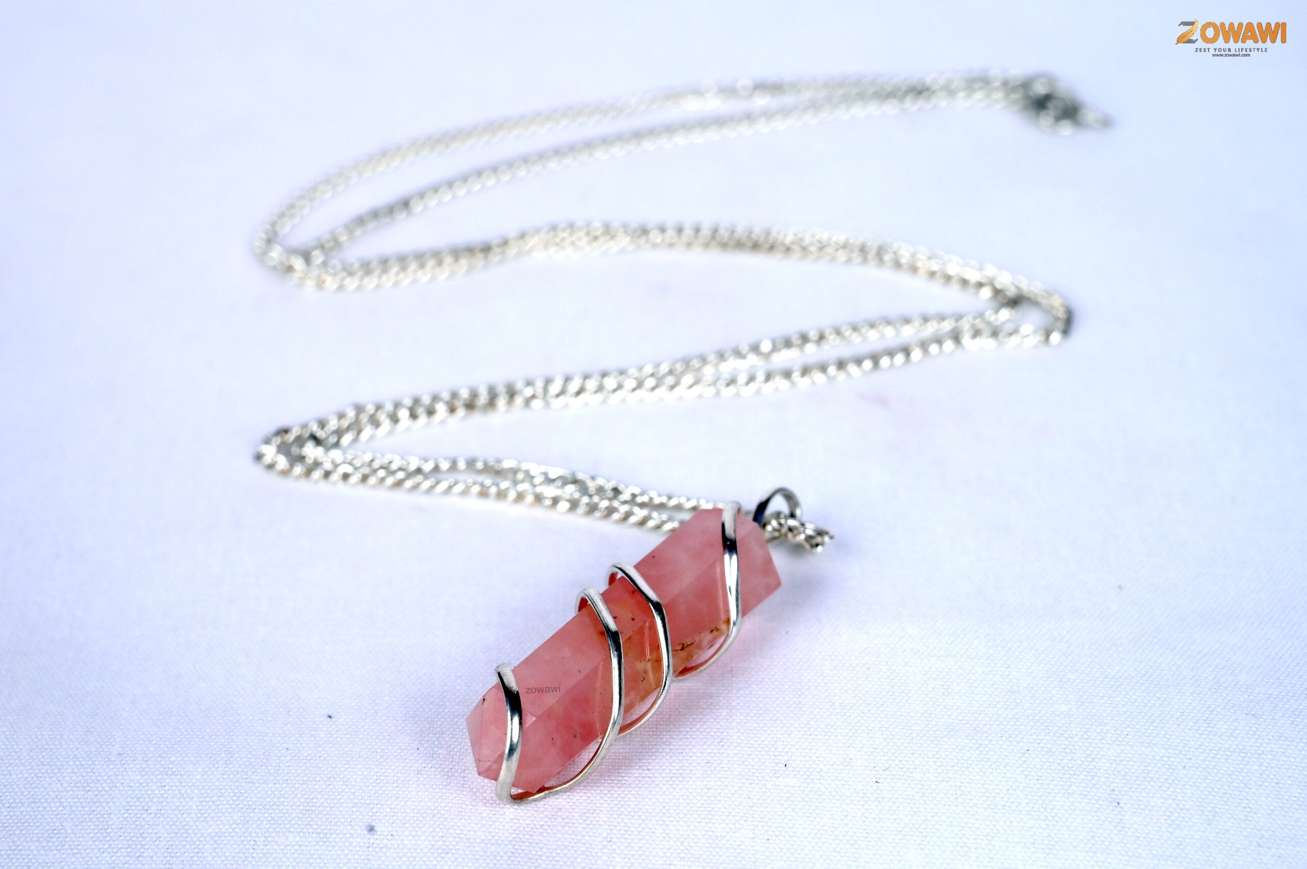 Premium Rose Quartz Pendant