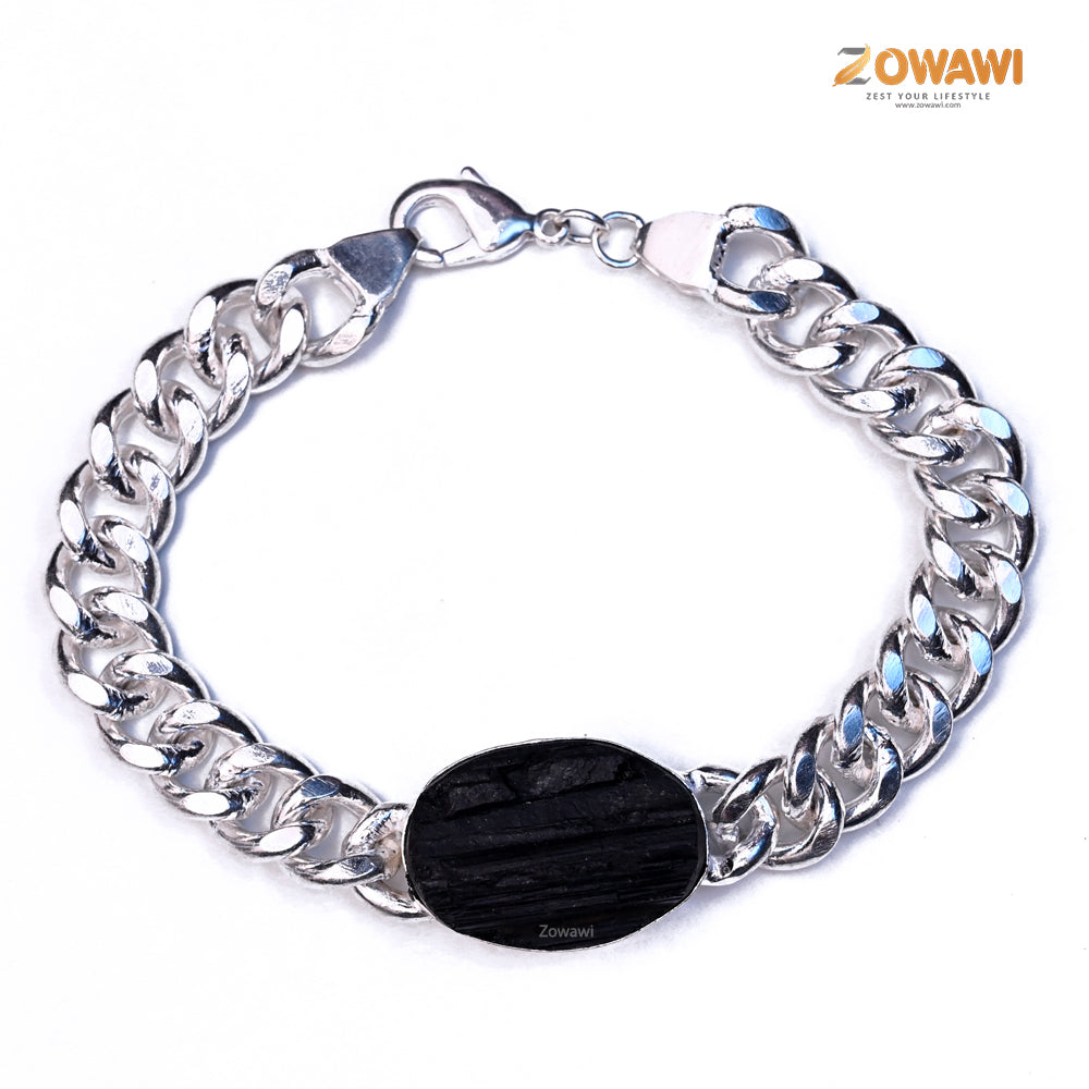 Premium Black Tourmaline Bracelet For Men