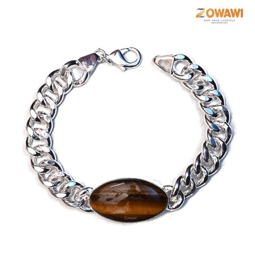 Premium Tiger Eye Men's Bracelet