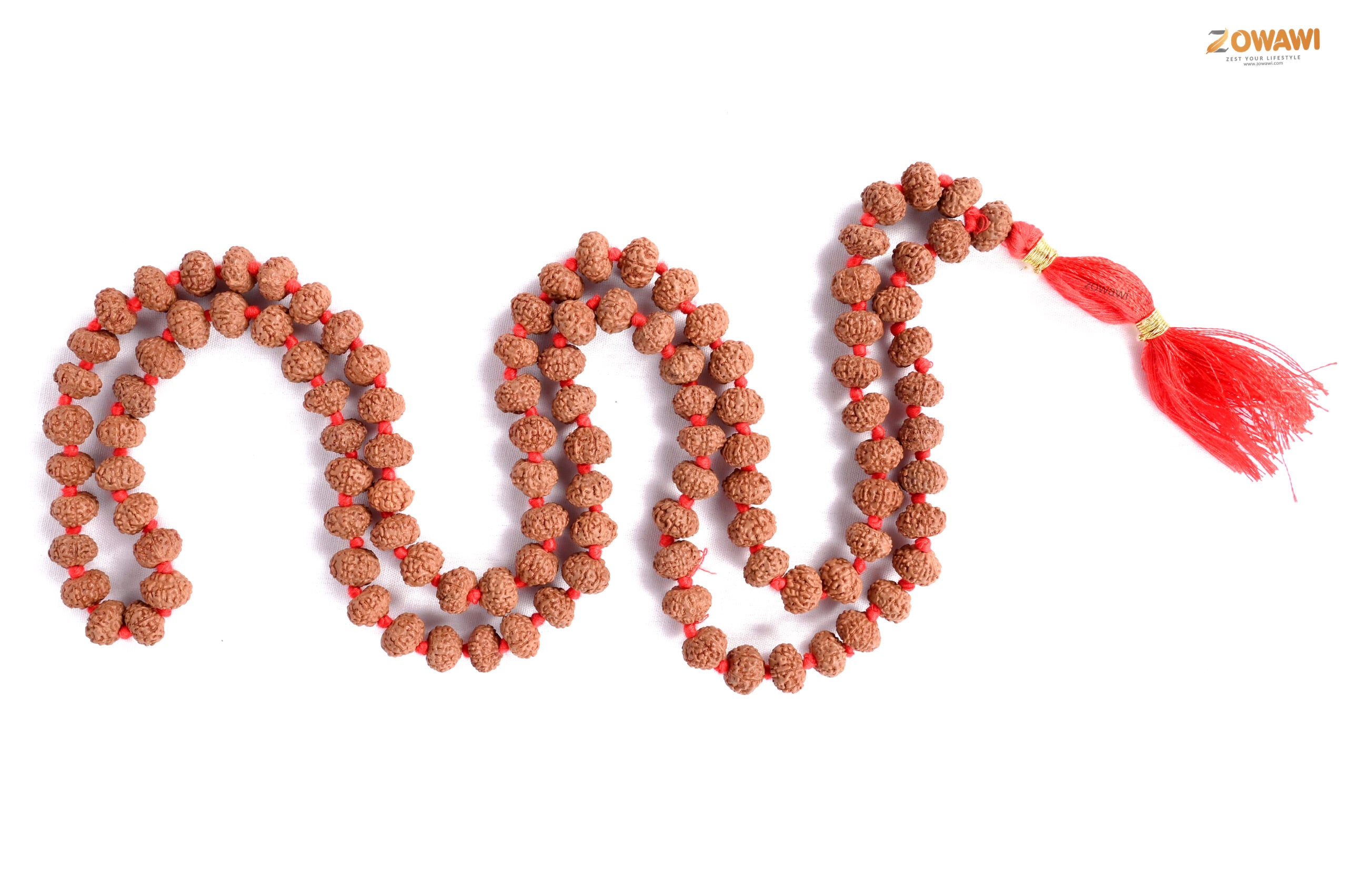 Natural 7 Mukhi Rudraksha Mala From Indonesia 108+1= 109 Beads