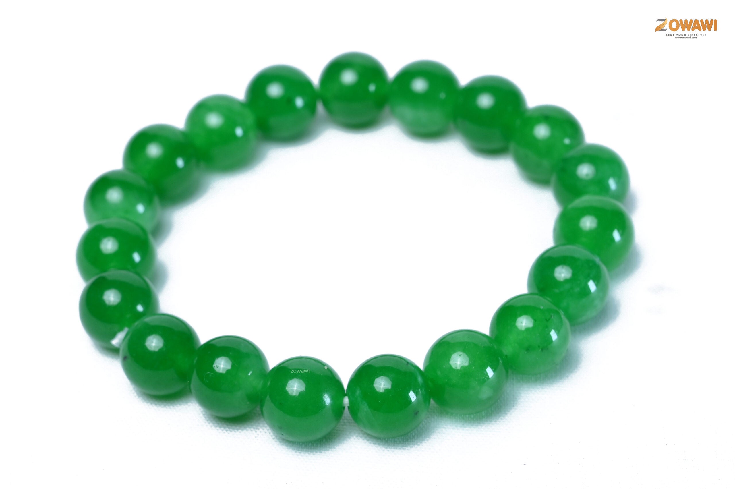 Premium Green Jade 10mm Bracelet