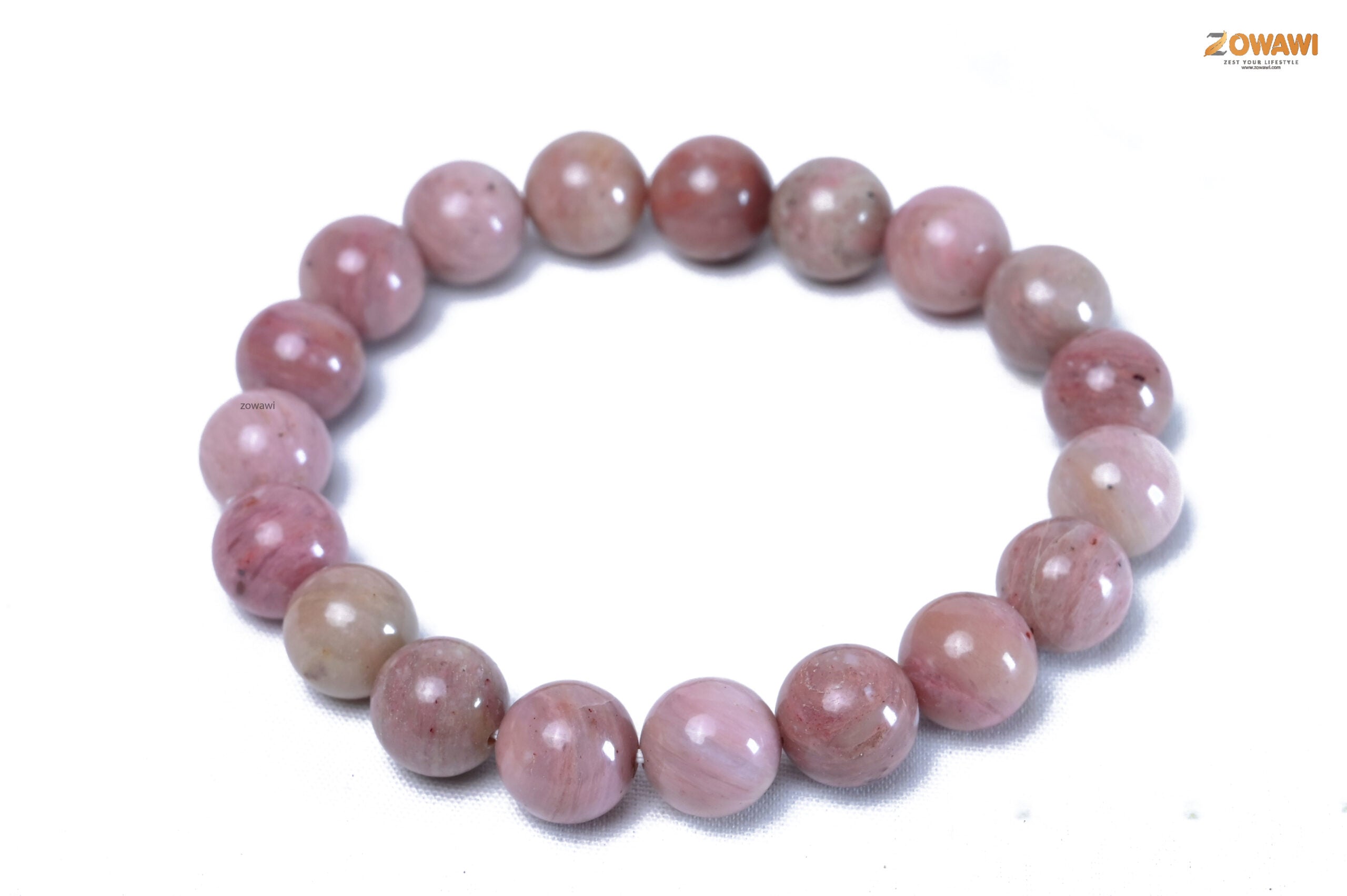 Premium Rhodochrosite 10mm Bracelet
