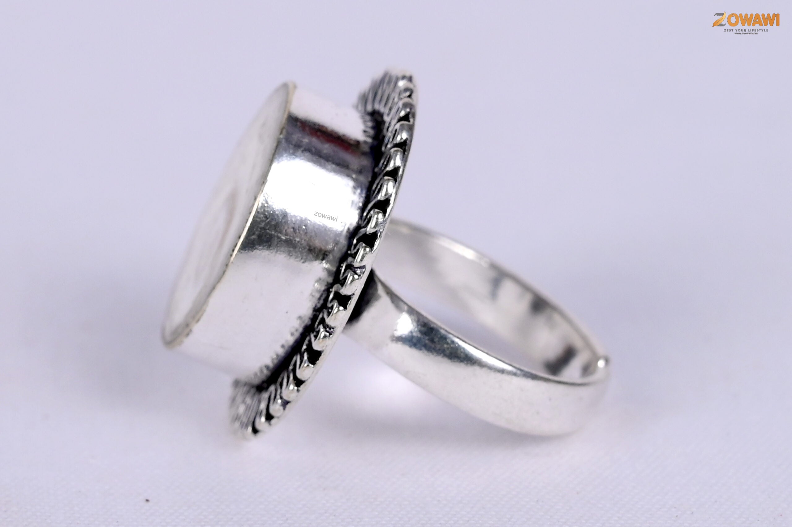 Energized Gomti Chakra Adjustable Ring