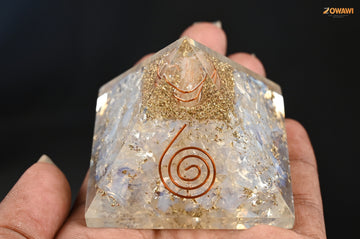Energized Opalite Orgonite Pyramid