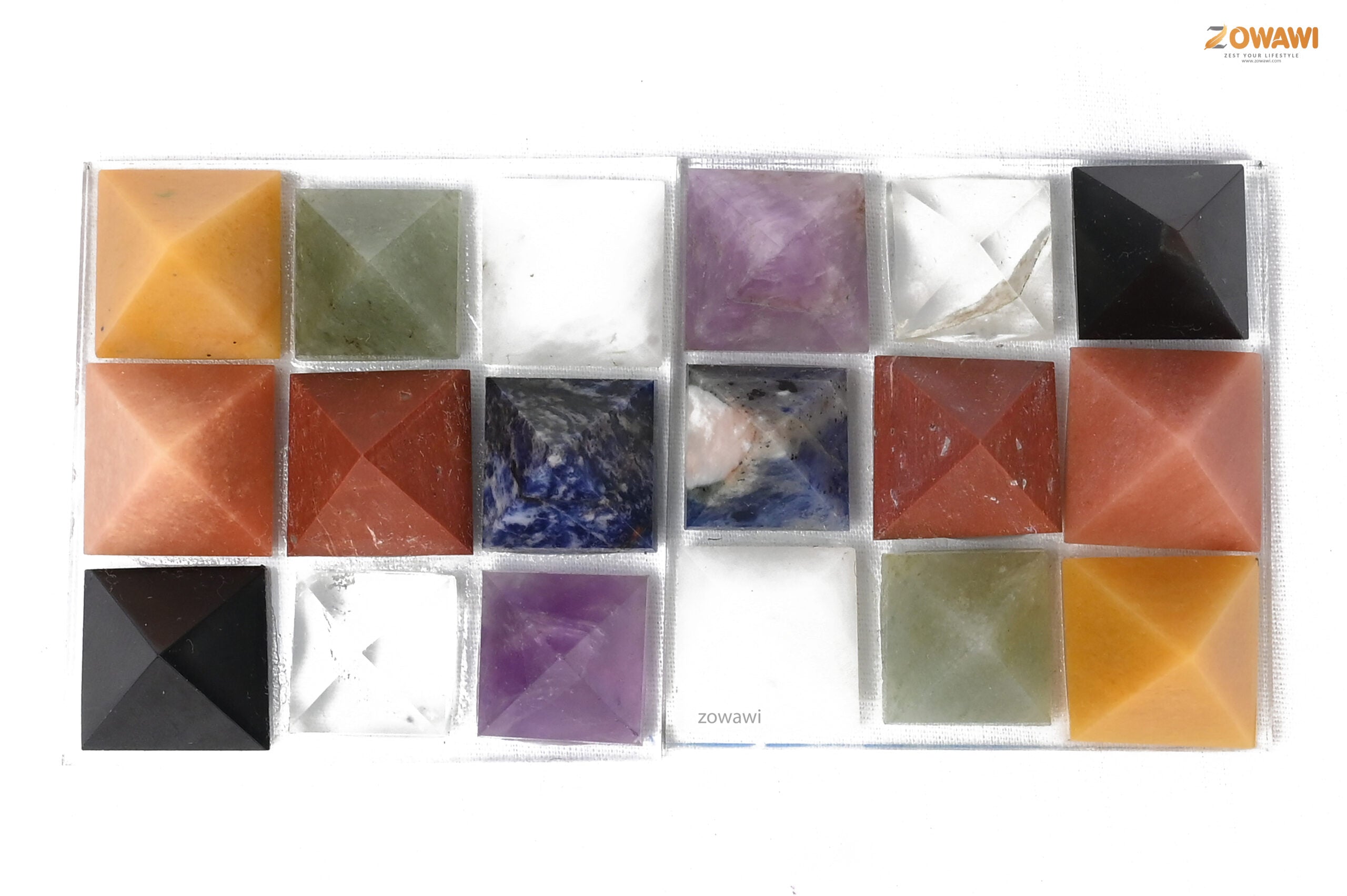 Energized 9 Pyramid Plates For Home And Office Vaastu