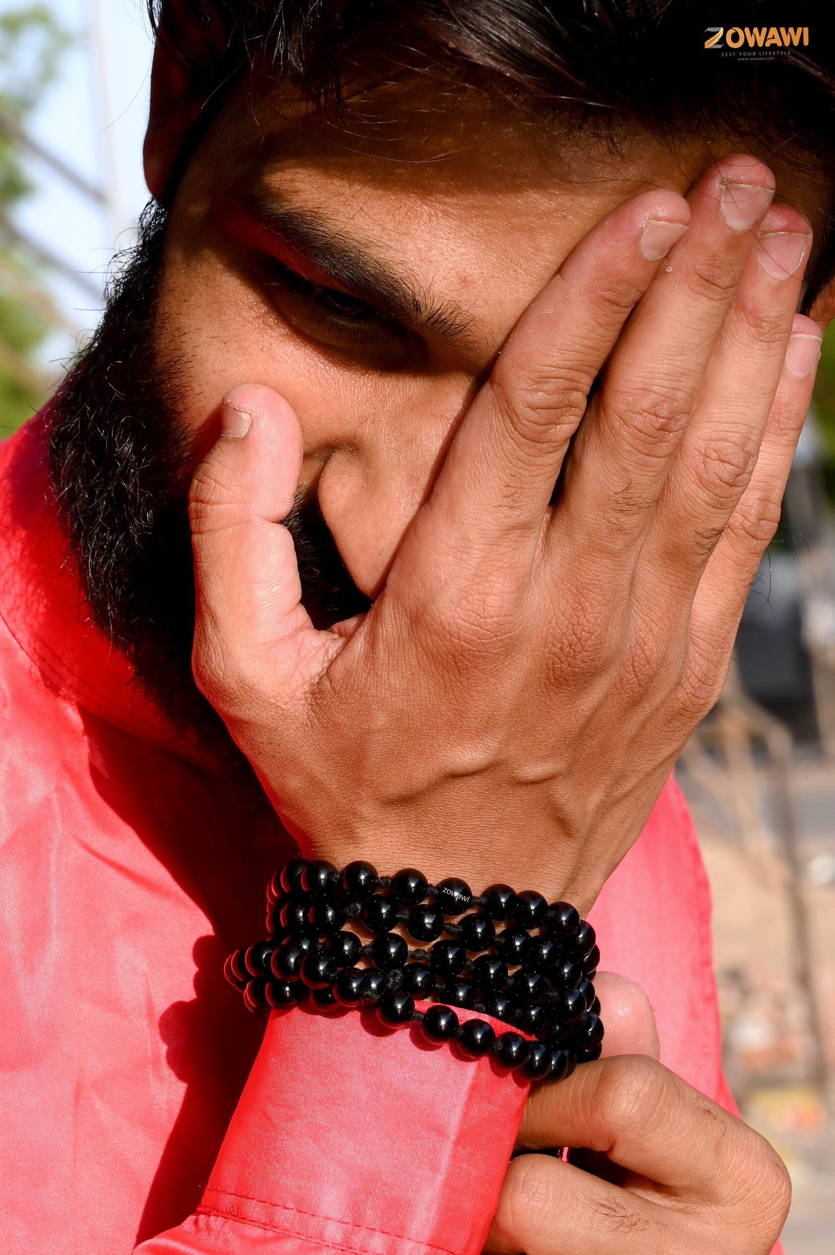 Export Quality Natural Black Obsidian Mala 8mm Beads Size 108+1=109 beads