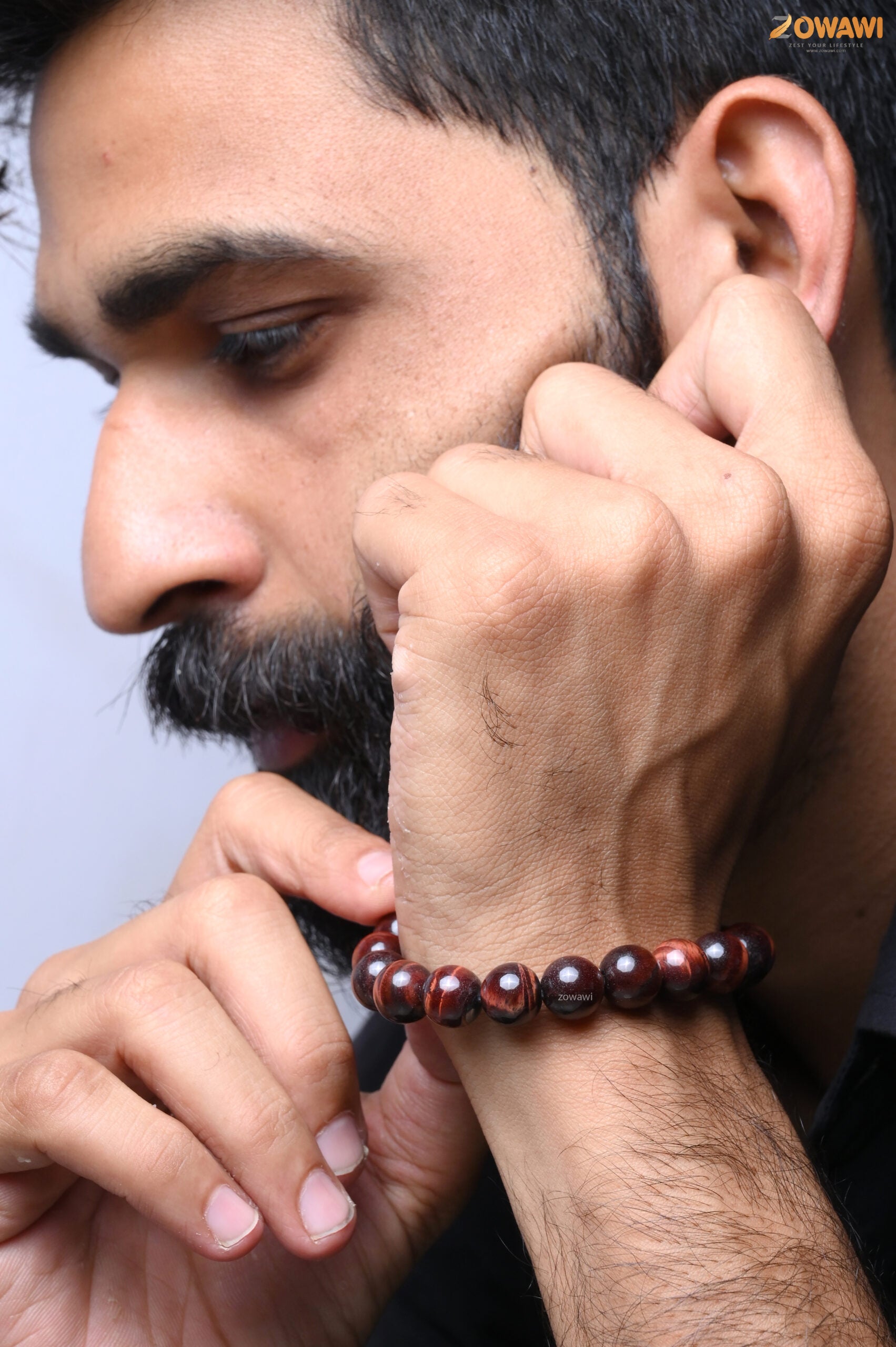 Premium Red Tiger Eye 10mm Bracelet