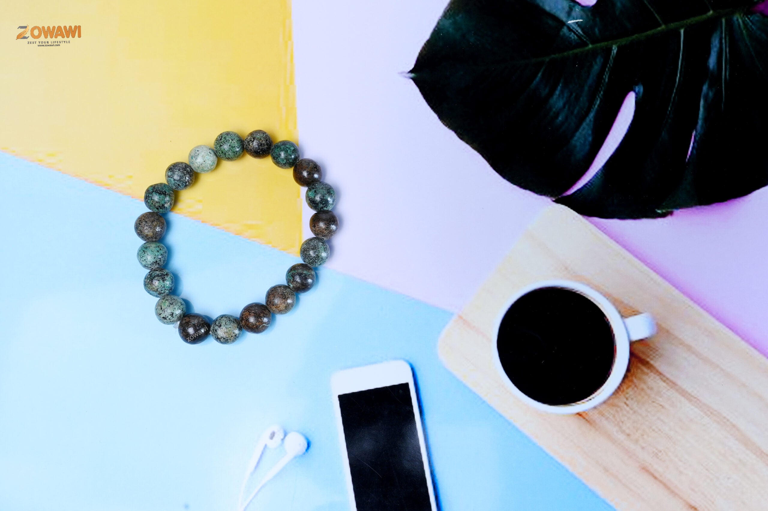 Premium African Turquoise 10mm Bracelet