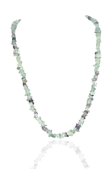 Premium Multi Fluorite Chips Necklace For Daily Wear