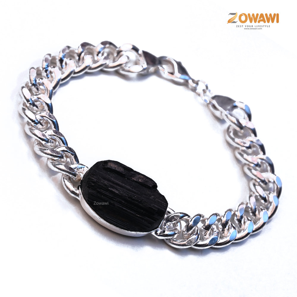Premium Black Tourmaline Bracelet For Men