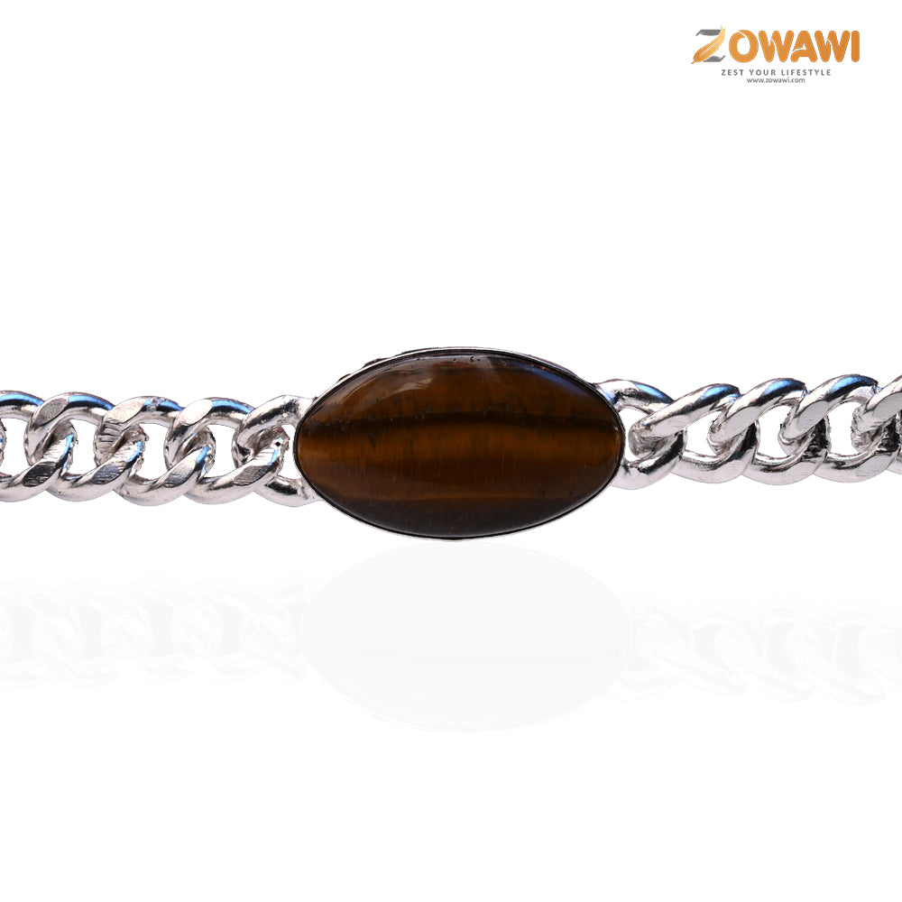 Premium Tiger Eye Men's Bracelet