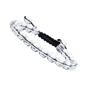 Natural Clear Quartz (crystal , Sphatic) Unisex Bracelet