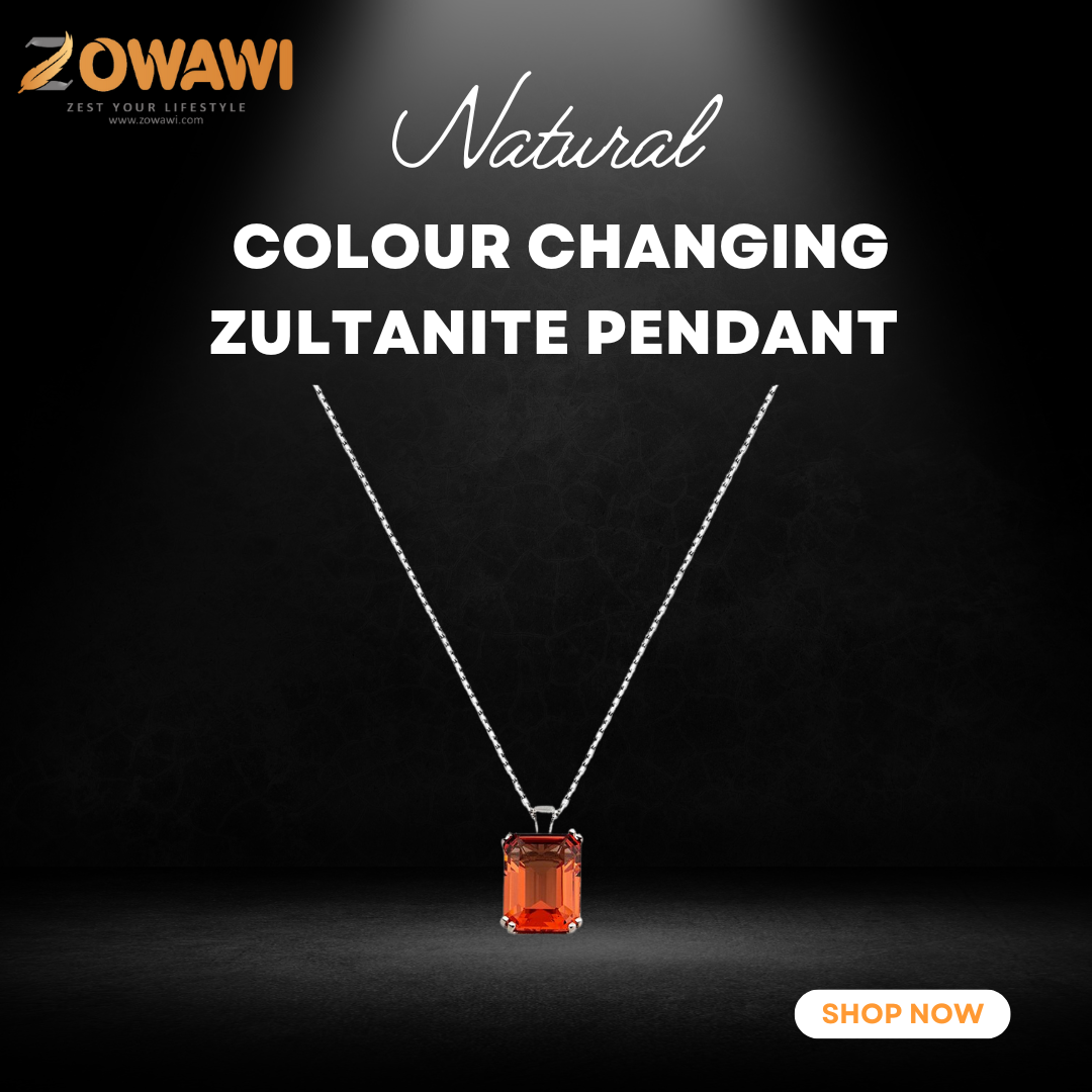 Natural Colour Changing Zultanite Pendant