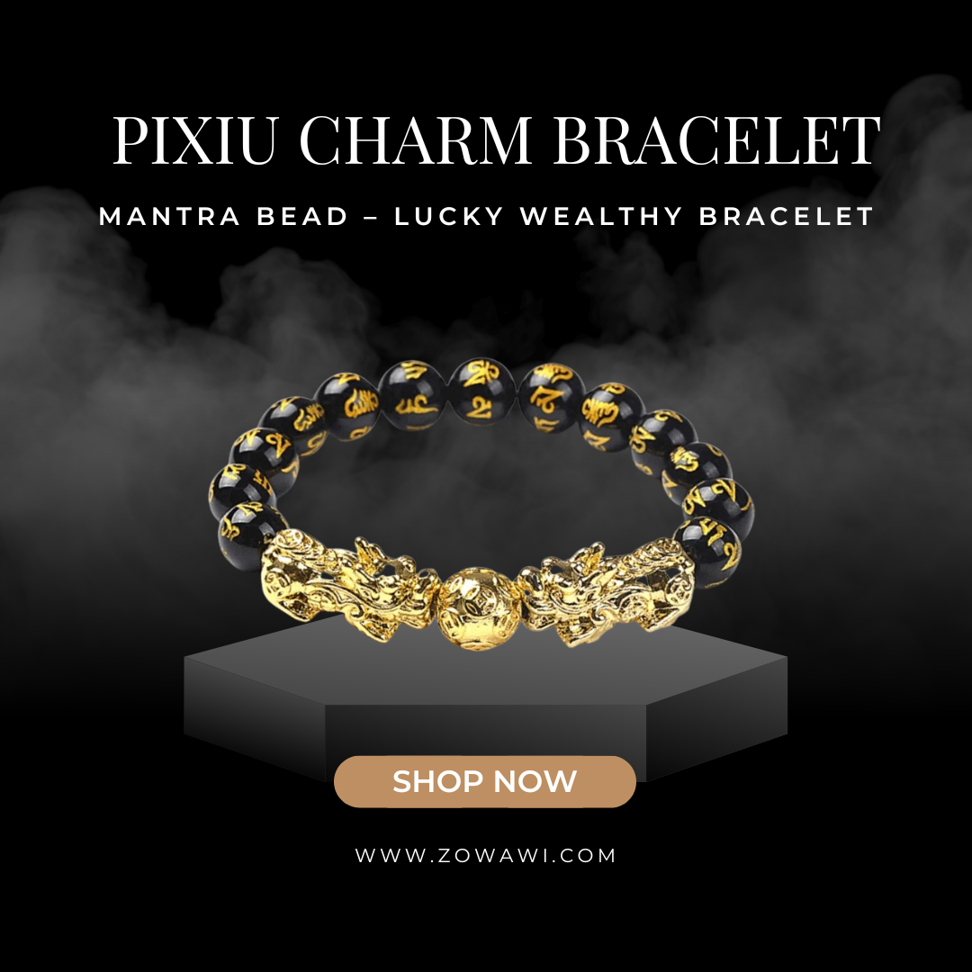 Golden Pi Xiu/Pi Yao Lucky Wealthy Amulet Brecelet