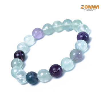 Premium Multi Fluorite 10mm Bracelet