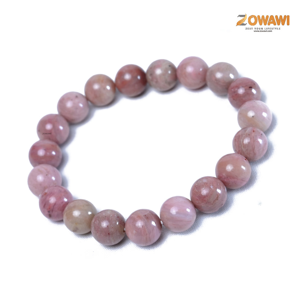 Premium Rhodochrosite 10mm Bracelet