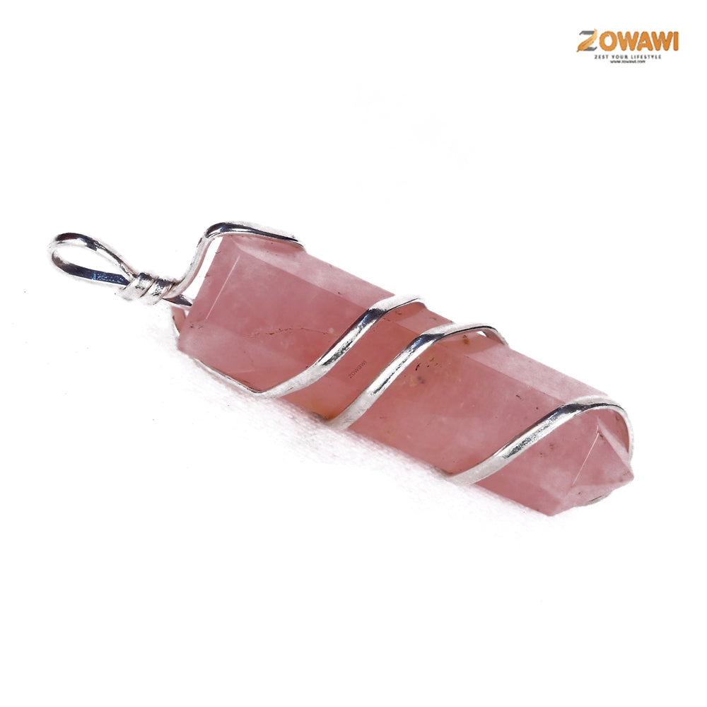 Premium Rose Quartz Pendant