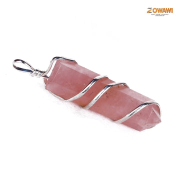 Premium Rose Quartz Pendant