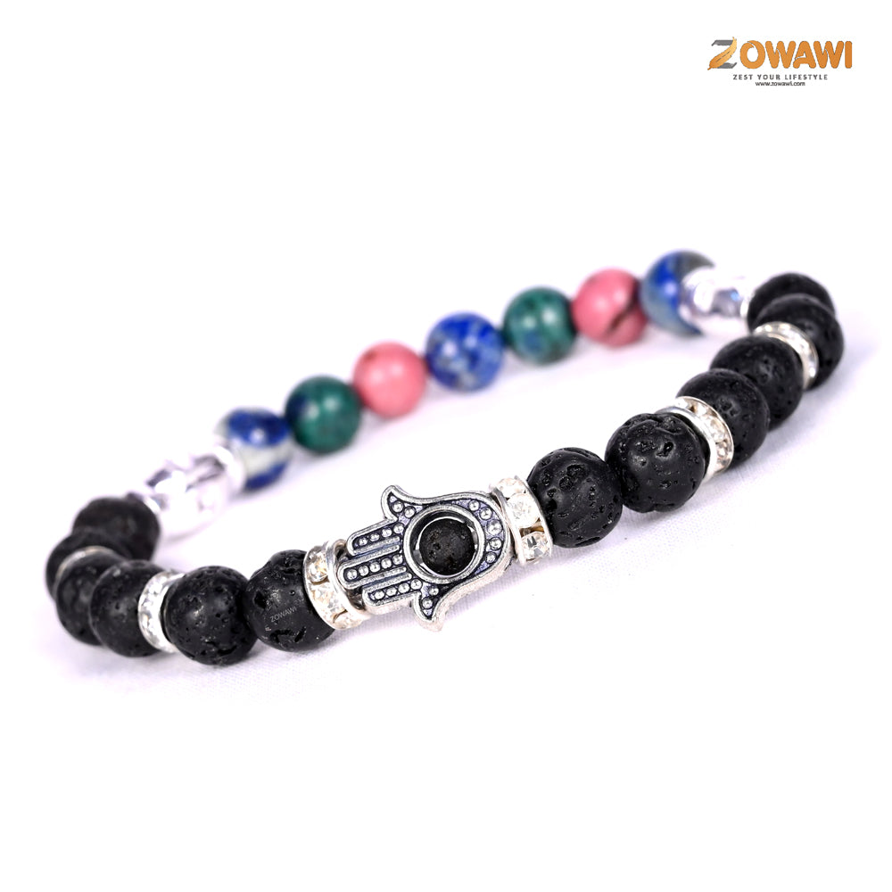 Premium Thyroid Gland Crystal Bracelet