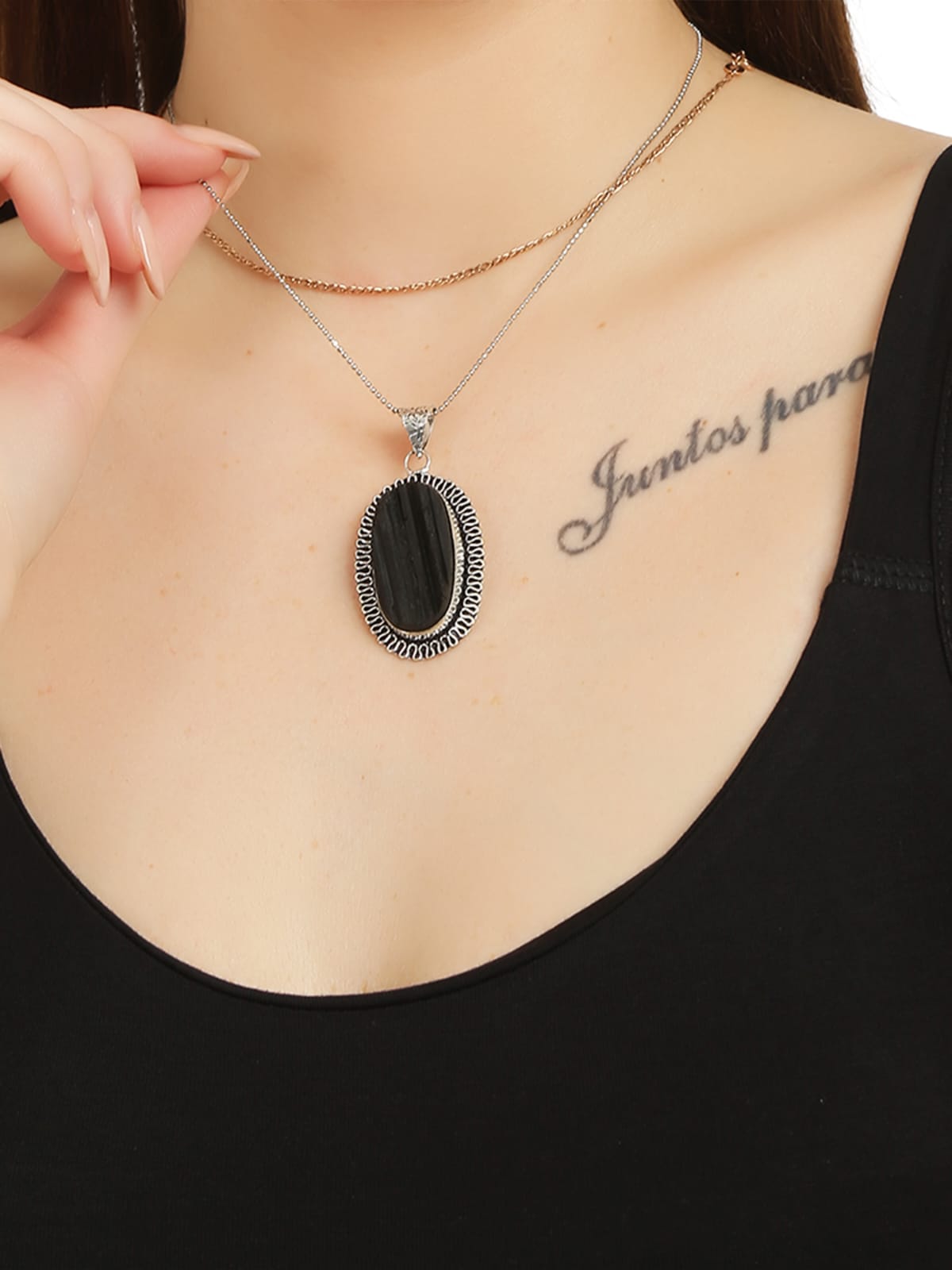Black Tourmaline Pendant