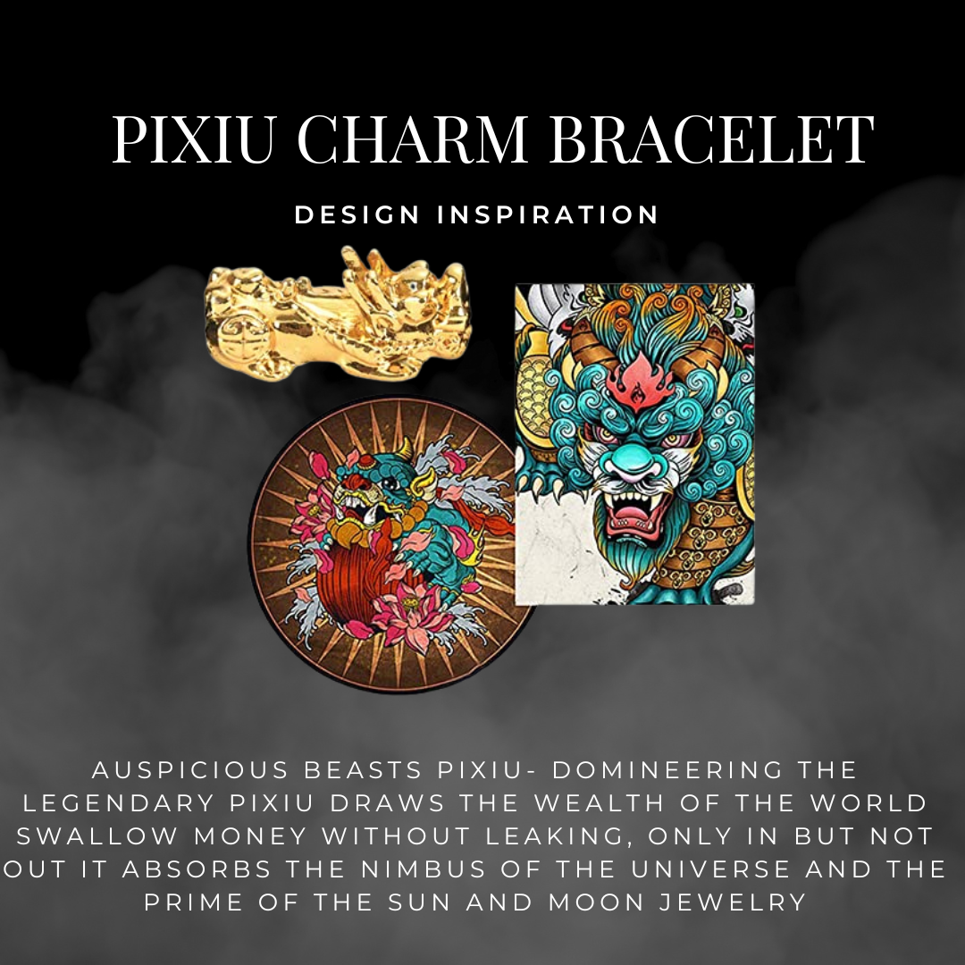 Golden Pi Xiu/Pi Yao Lucky Wealthy Amulet Brecelet
