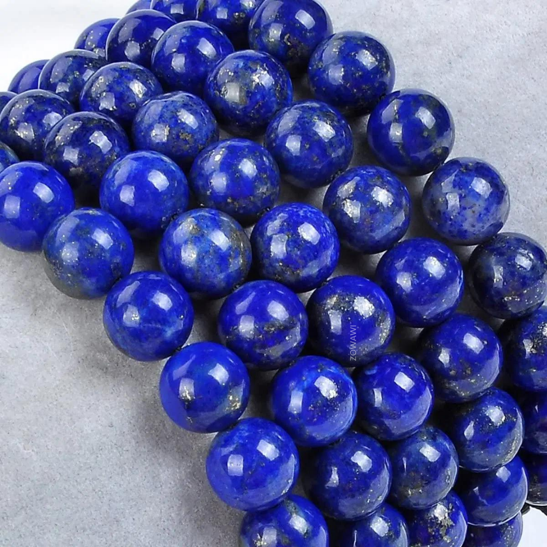 Natural Lapis Lazuli Adjustable Unisex Bracelet