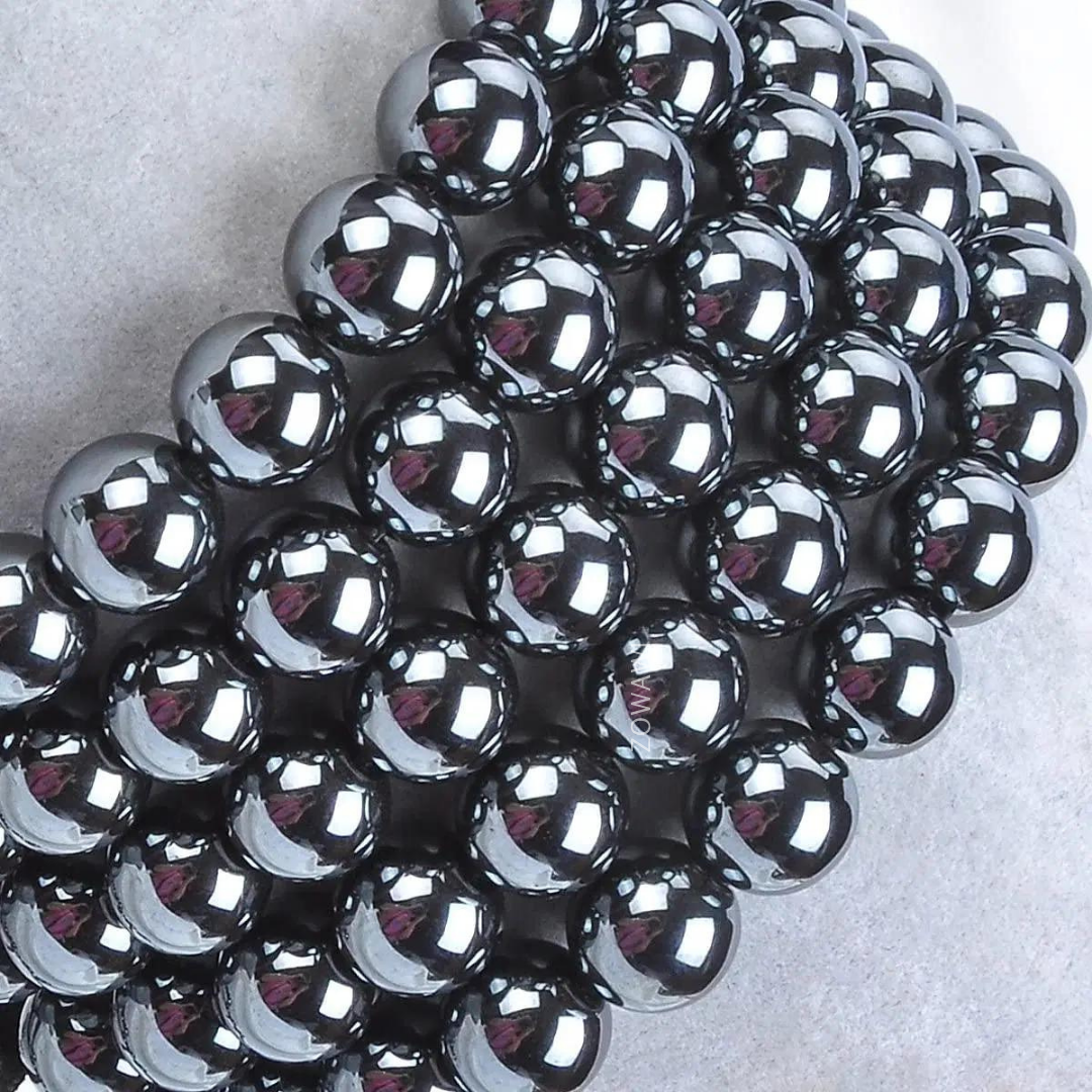 Natural Hematite Unisex Adjustable Bracelet