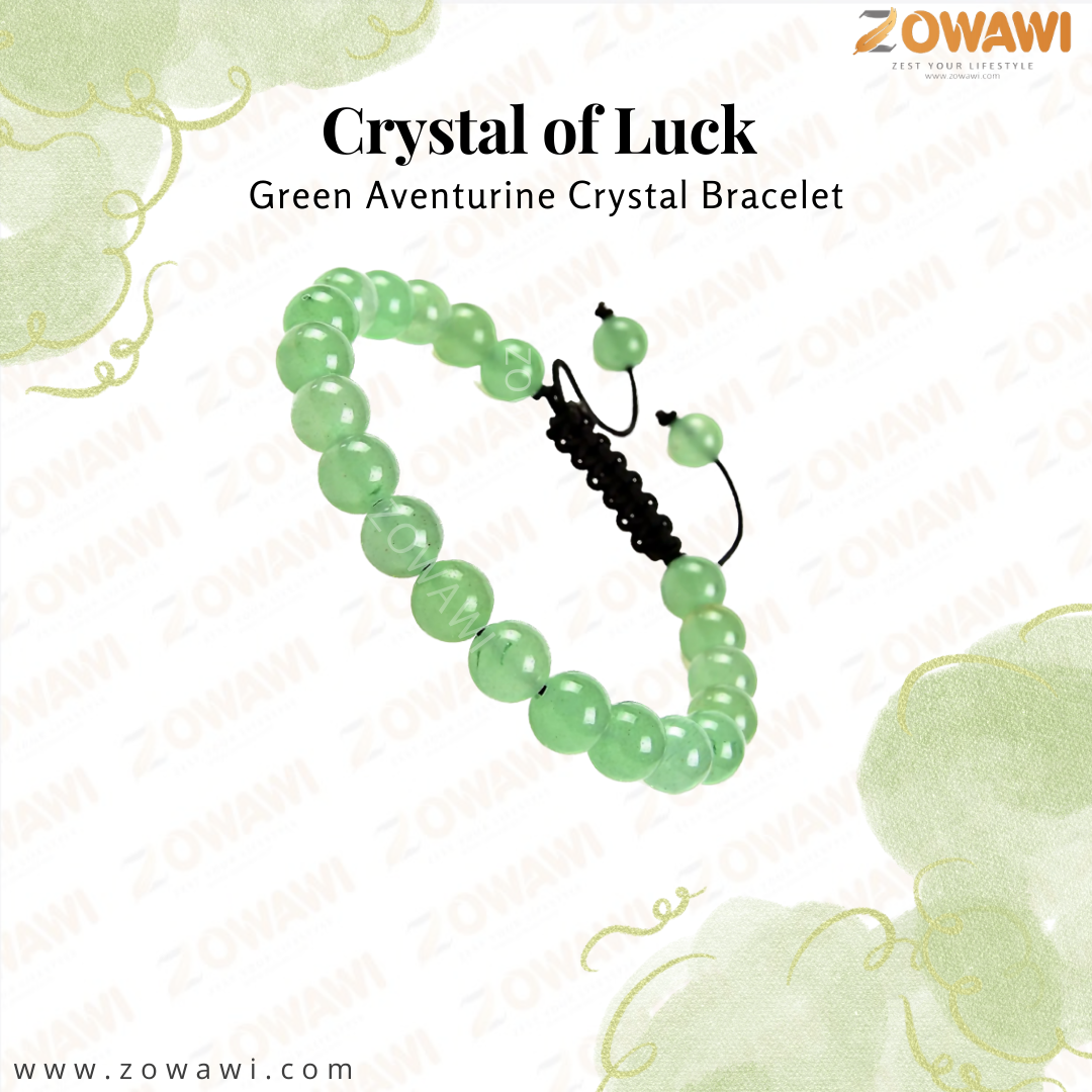 Natural Green Aventurine Unisex Bracelet