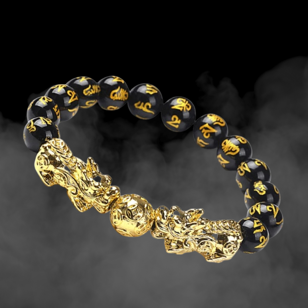 Golden Pi Xiu/Pi Yao Lucky Wealthy Amulet Brecelet