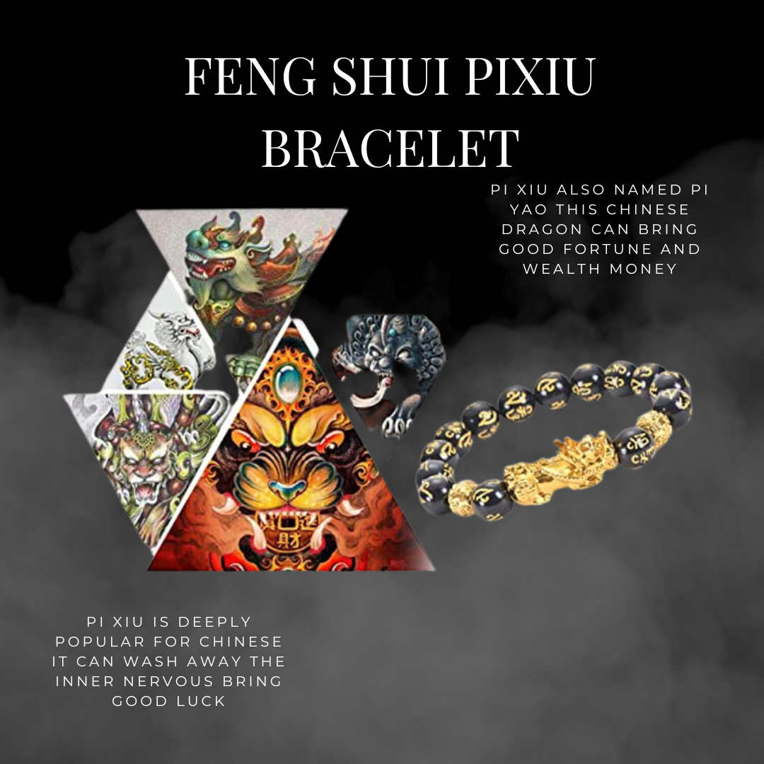 Golden Pi Xiu/Pi Yao Lucky Wealthy Amulet Brecelet