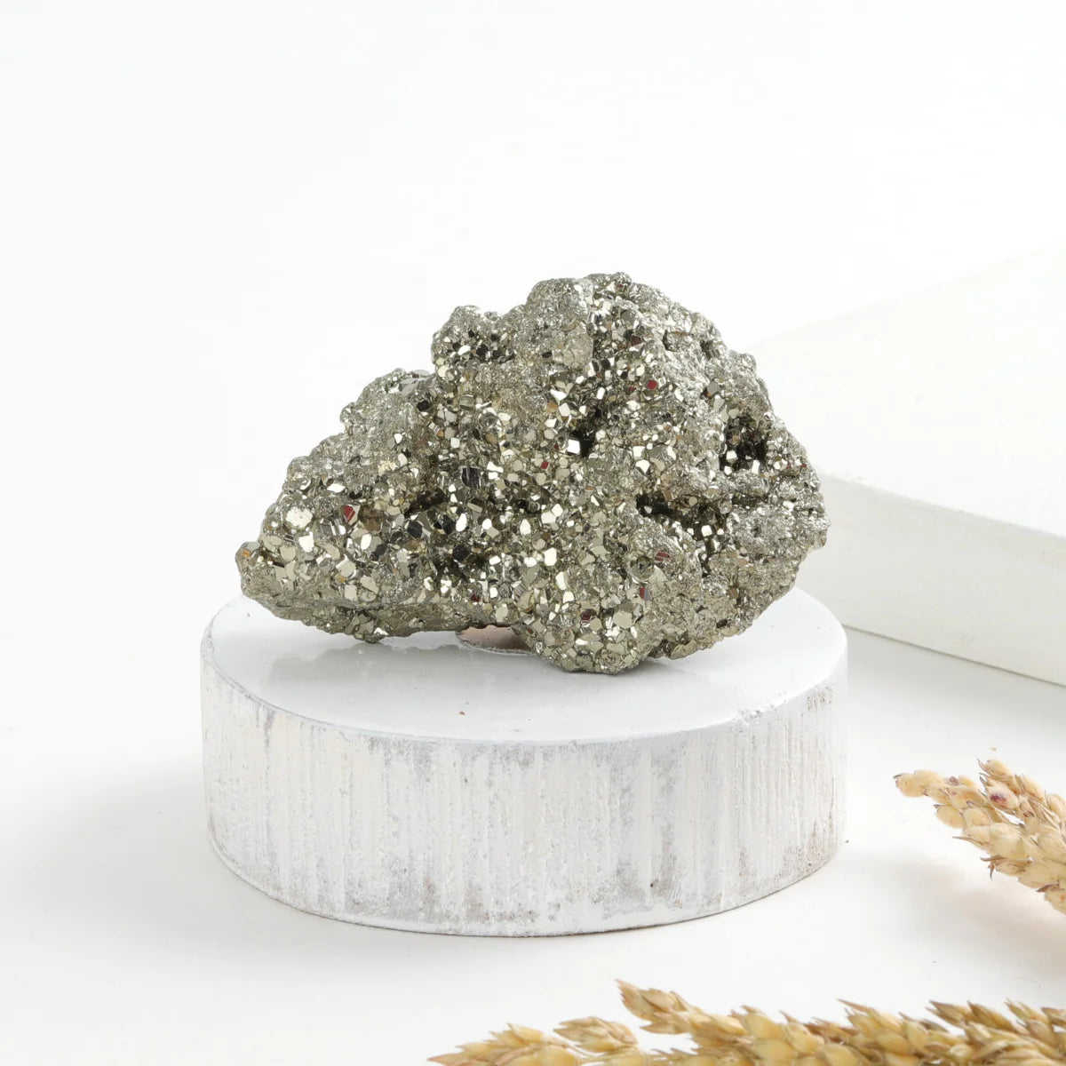 Energized Peru Pyrite Cluster , 500 Ct Weight
